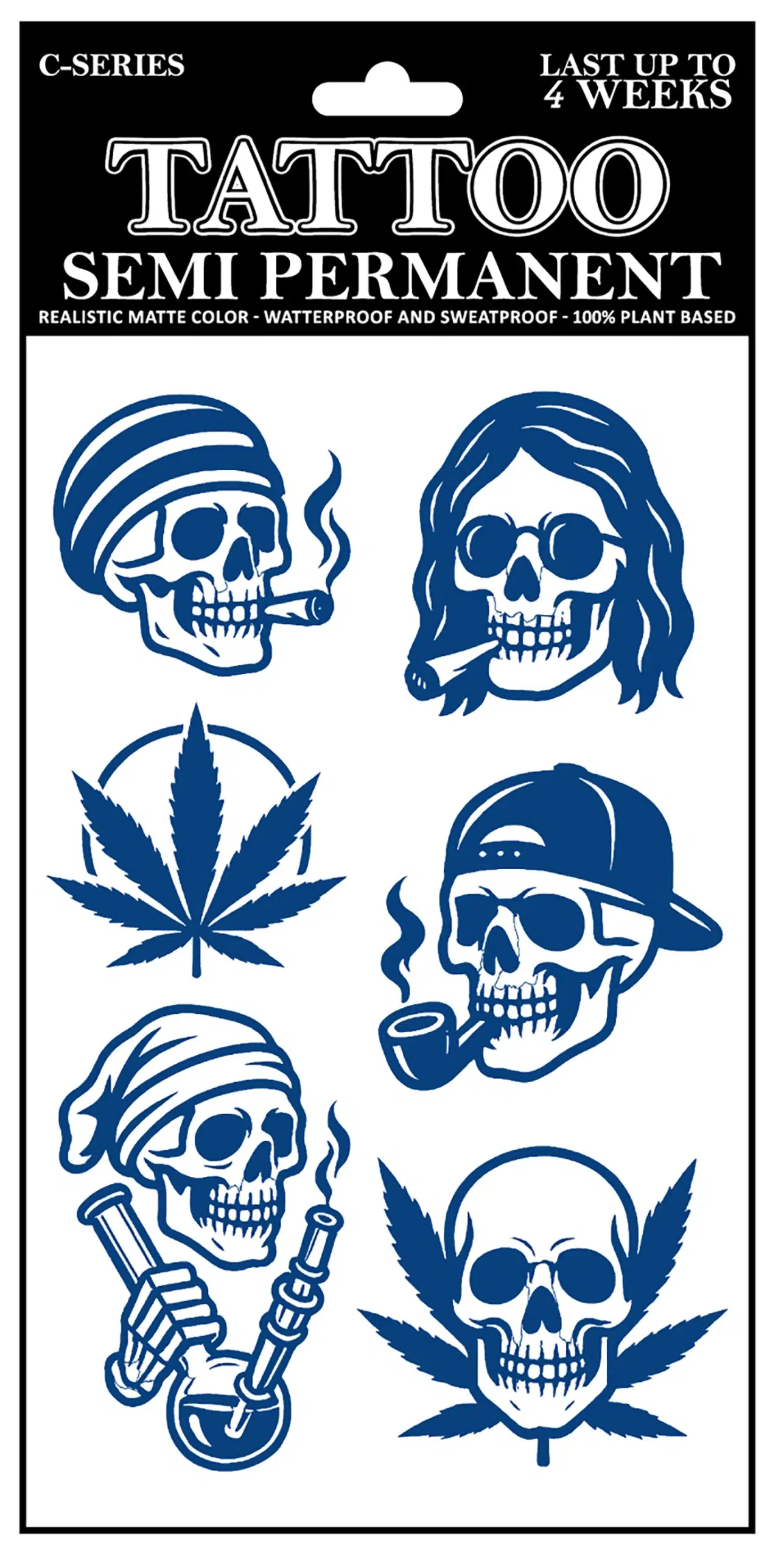 C-056 Semi Permanent Tattoo 4.25″x7″