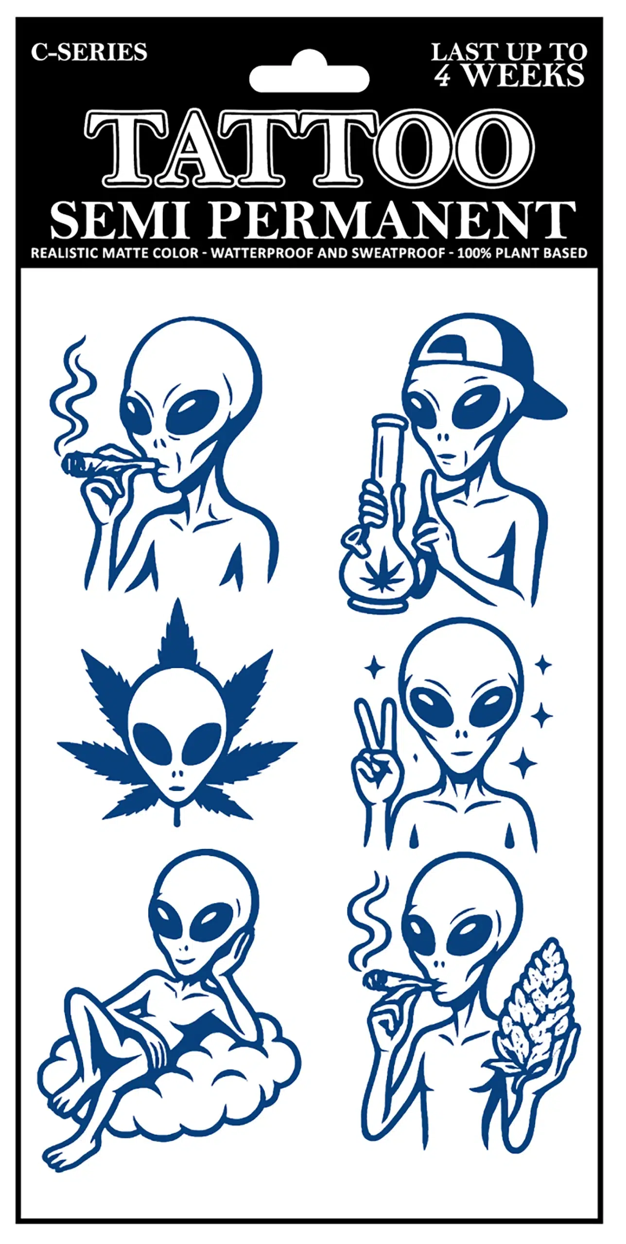 C-058 Semi Permanent Tattoo 4.25″x7″