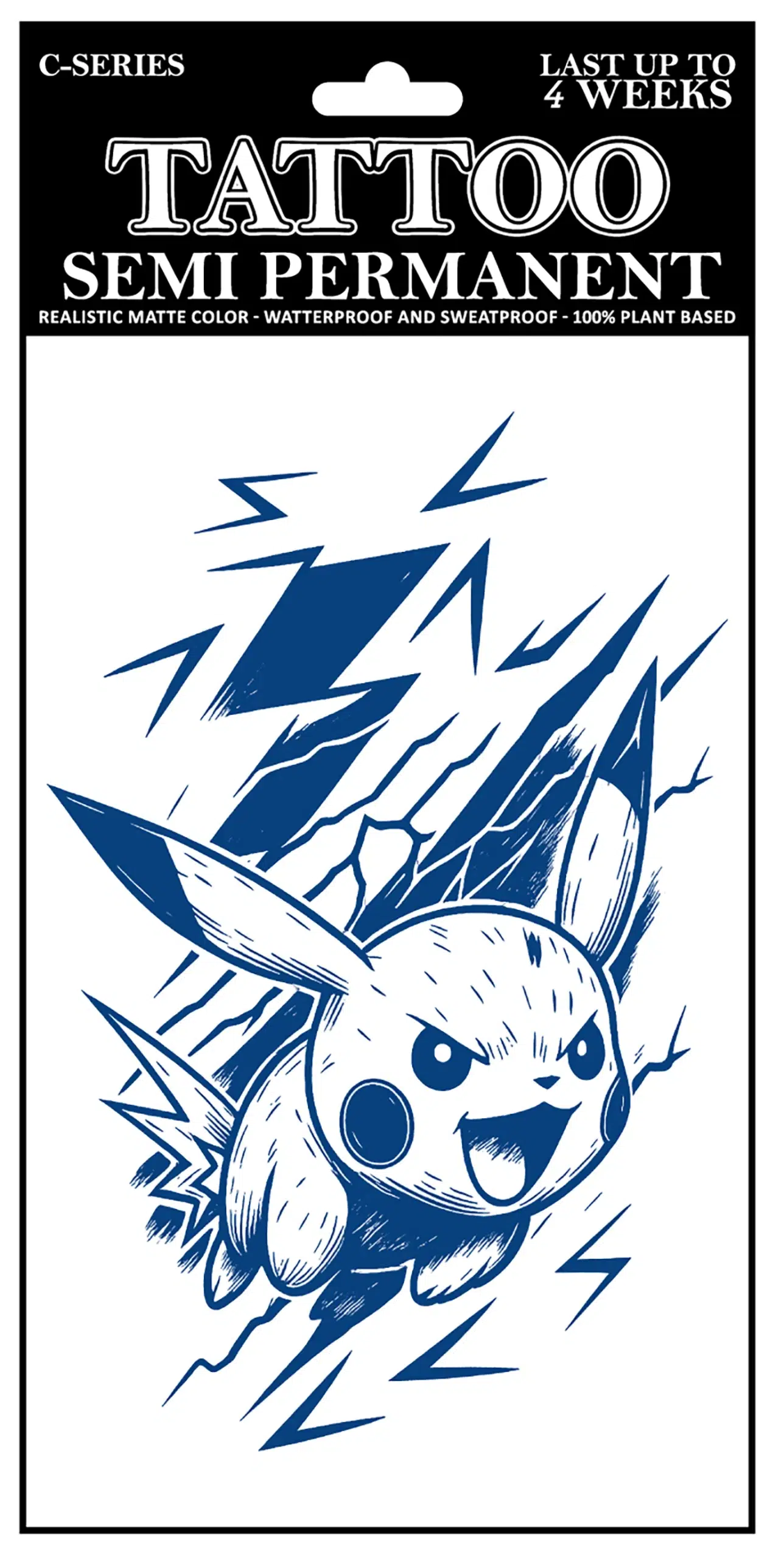 C-074 Semi Permanent Tattoo 4.25″x7″