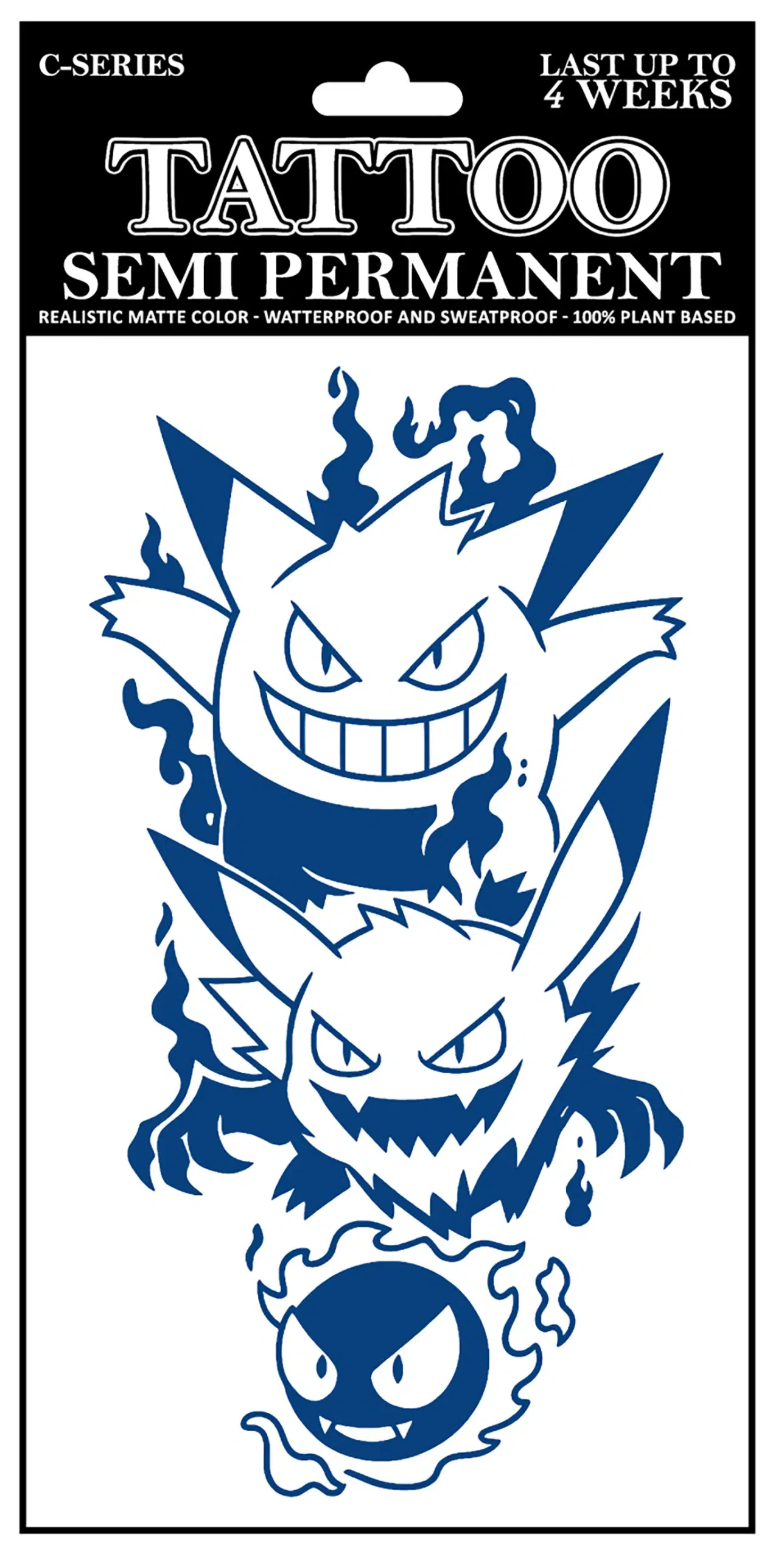 C-075 Semi Permanent Tattoo 4.25″x7″