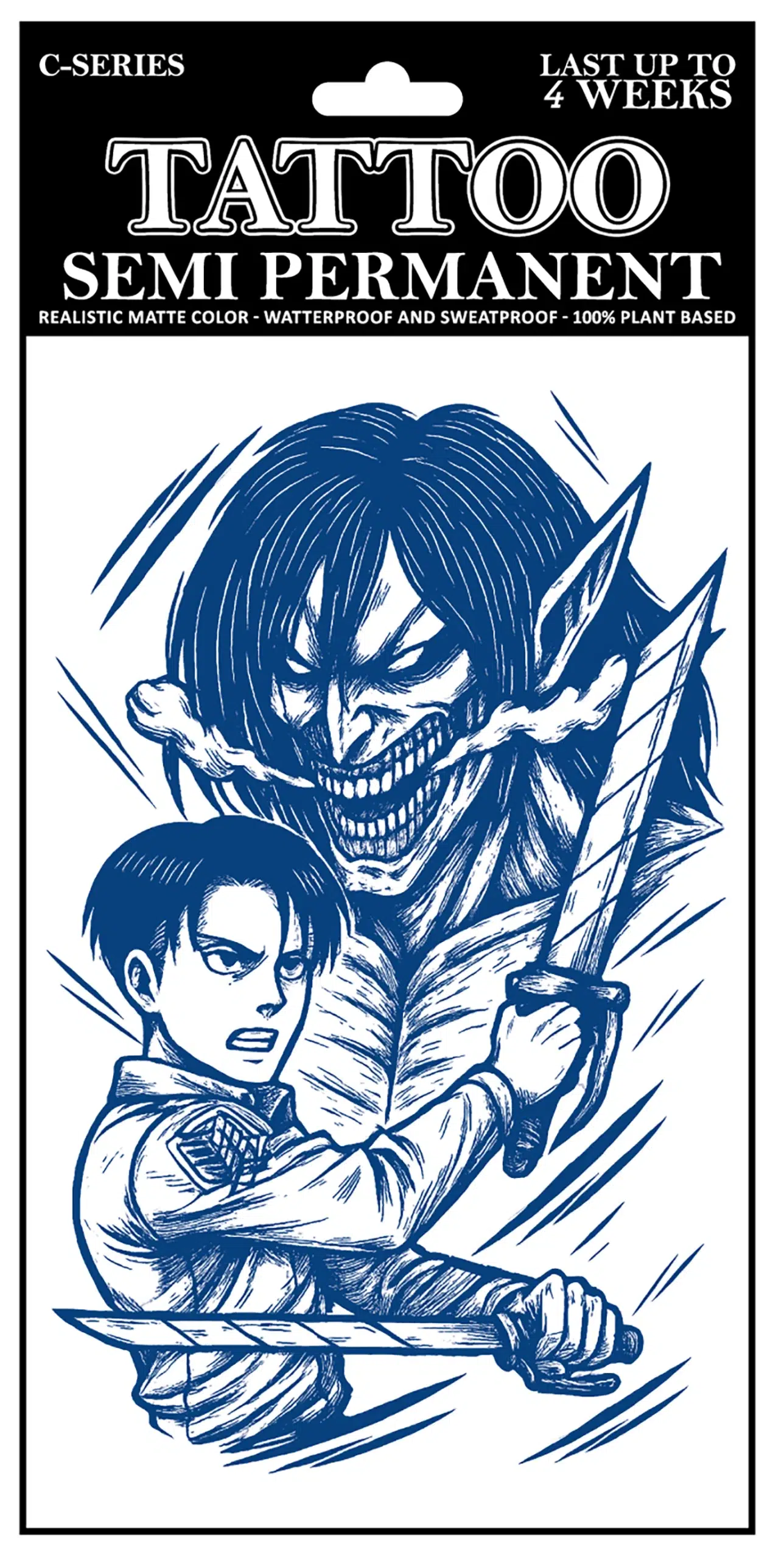 C-079 Semi Permanent Tattoo 4.25″x7″