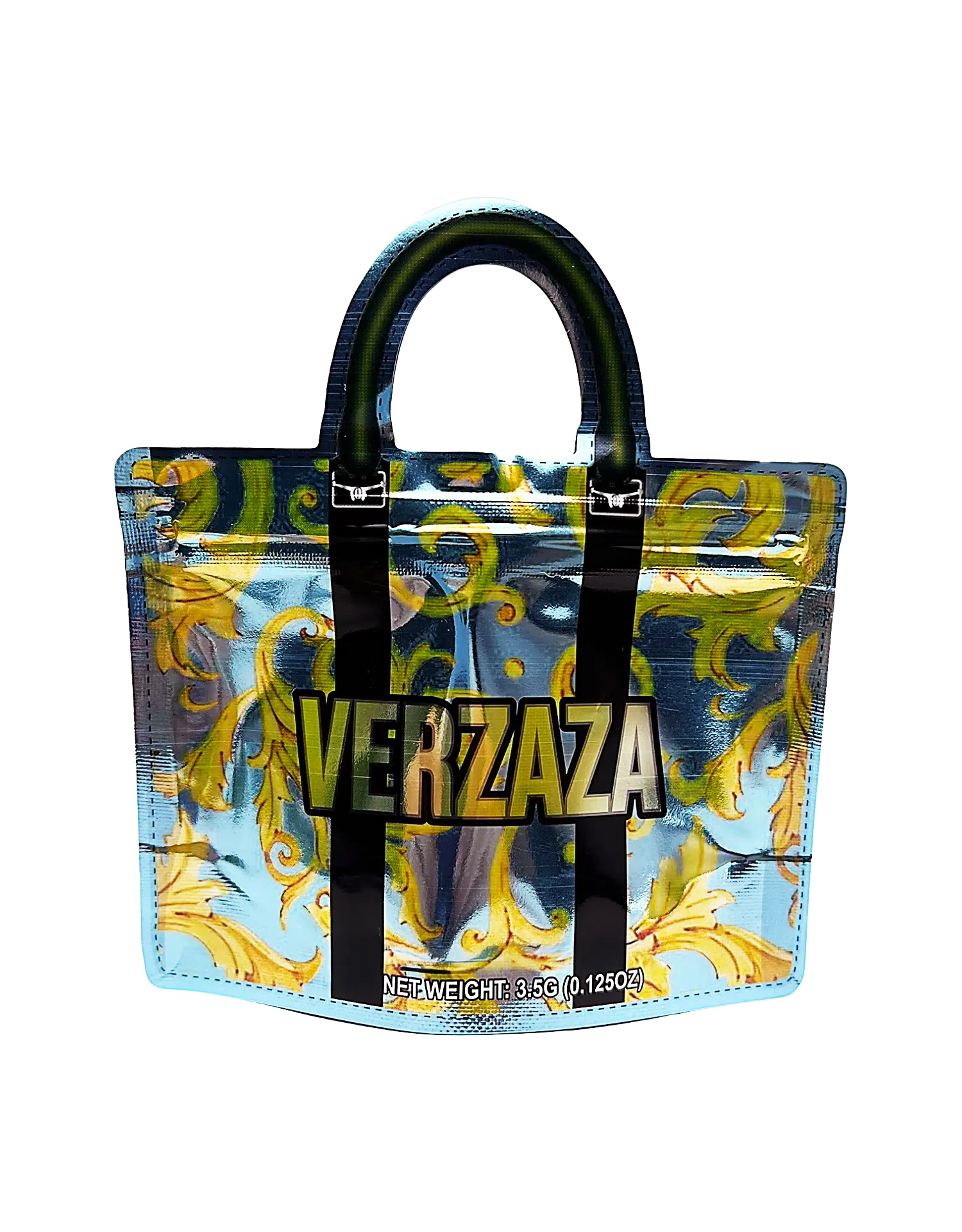 3.5g Handbag Shaped Mylar Bag (50 Count) Verzaza Exotic – HBMB-35-044