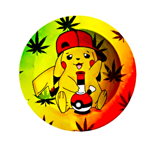 ASH042 Tin Ashtray 5.5″x5.5″ Pokemon Pikachu