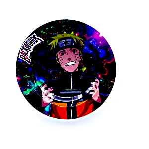 ASH084 Tin Ashtray 5.5″x5.5″ Backwoods Naruto