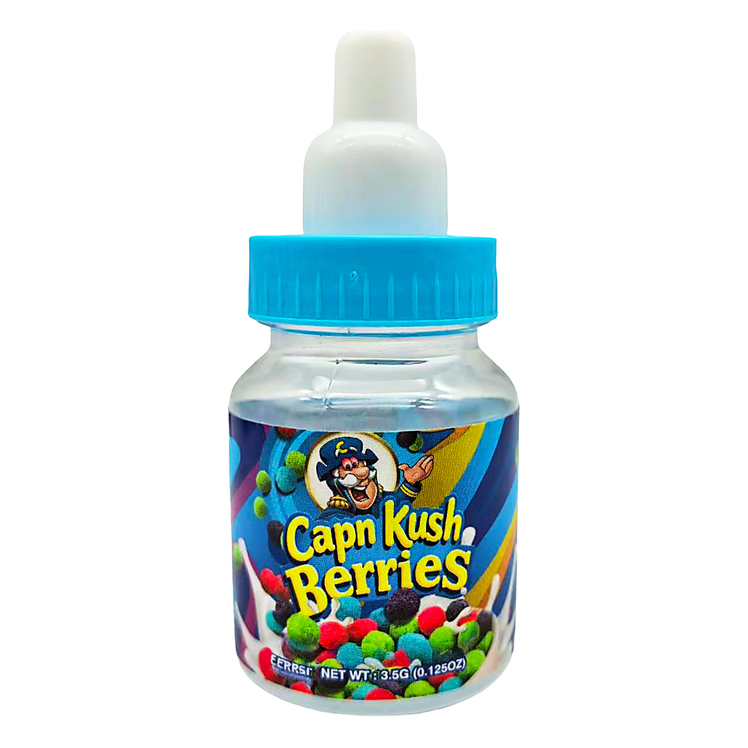 3.5g Plastic Bottle – (12 Count) Capn Kush Berries BB-35-005