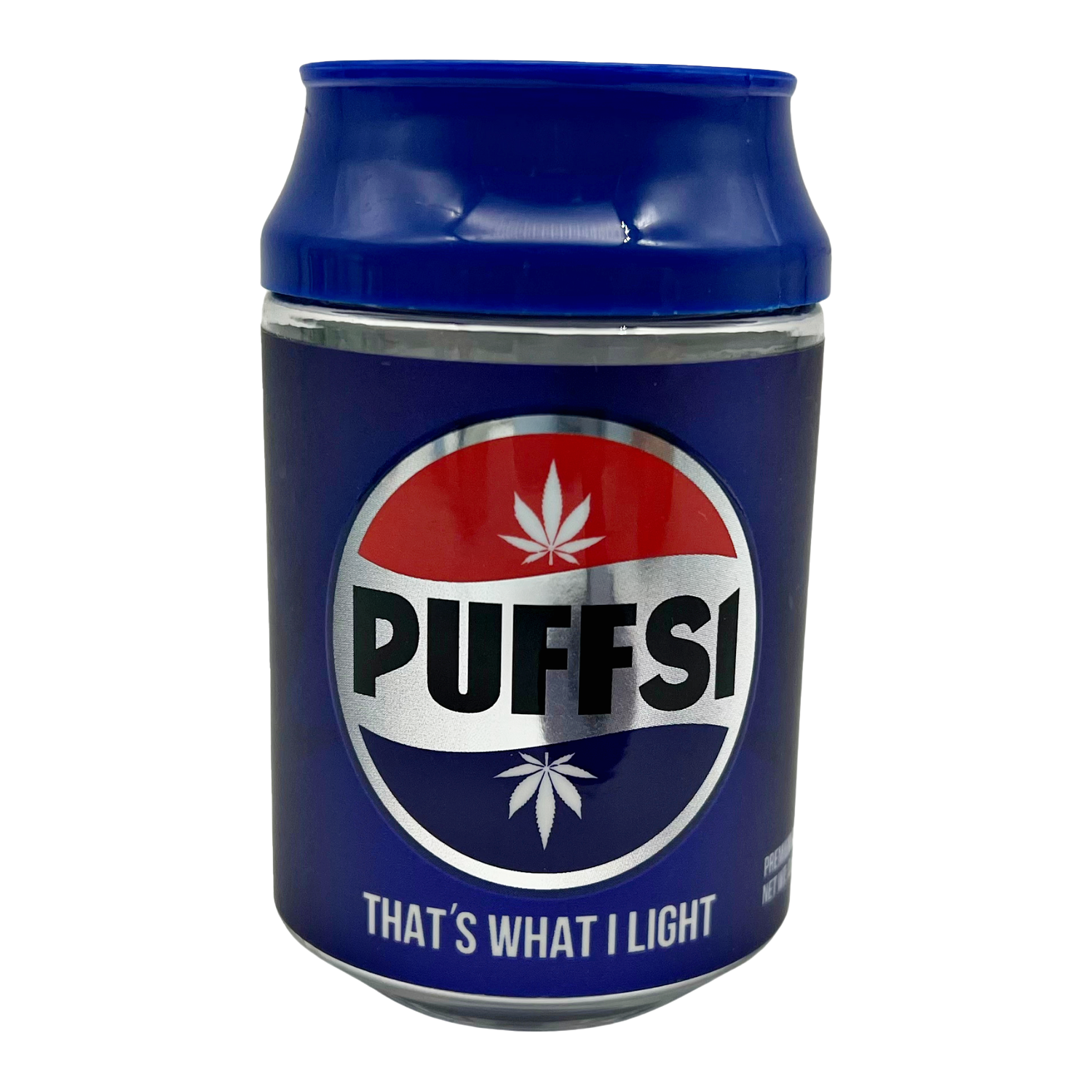 3.5g Plastic Soda Can Jar – (12 Count) Puffsi CMB-002