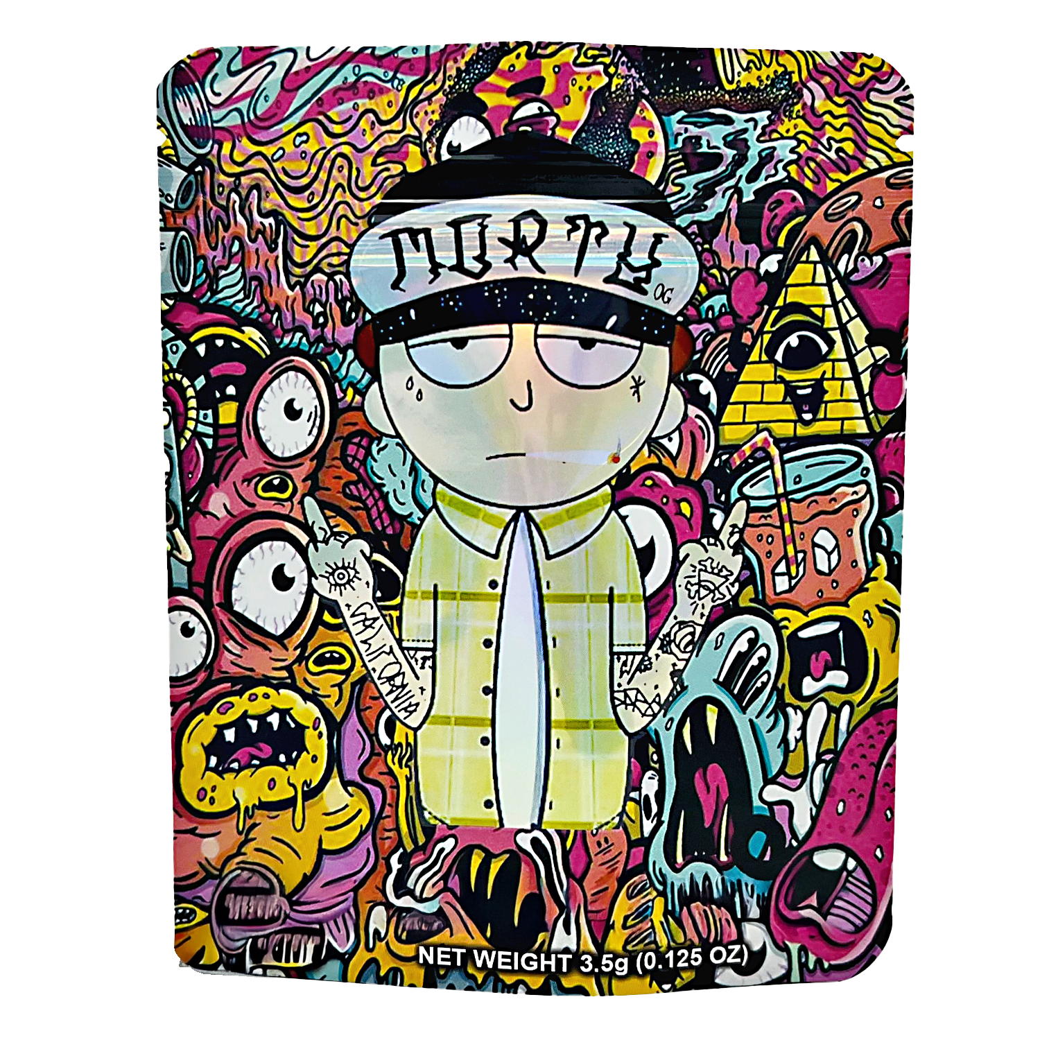 3.5 Gram Mylar Bag – Premium Smell-Proof Packaging – North Park (50 Count) CMB-35G-065