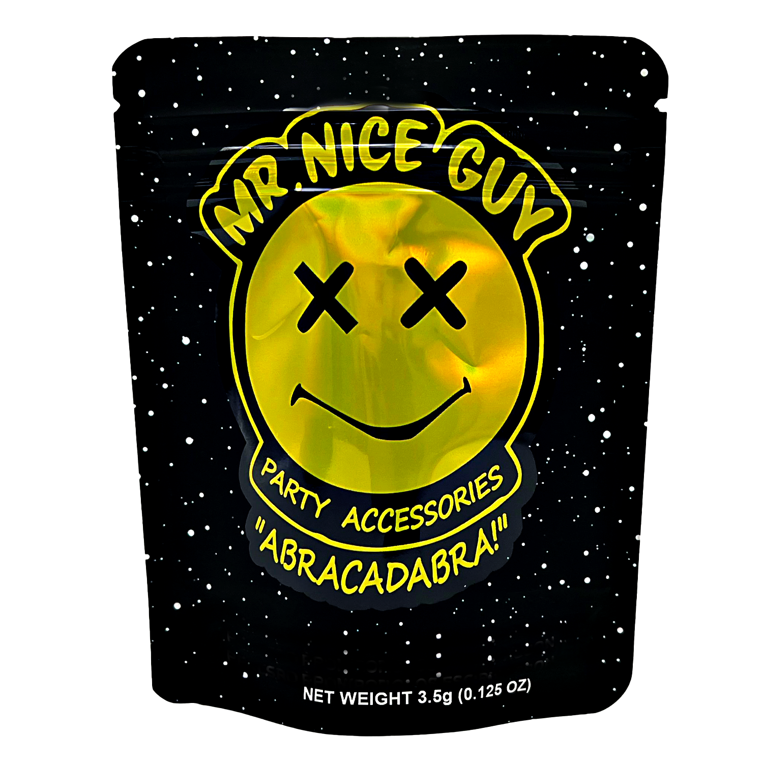 3.5 Gram Mylar Bag – Premium Smell-Proof Packaging – Mr Nice Guy (50 Count) CMB-35G-066