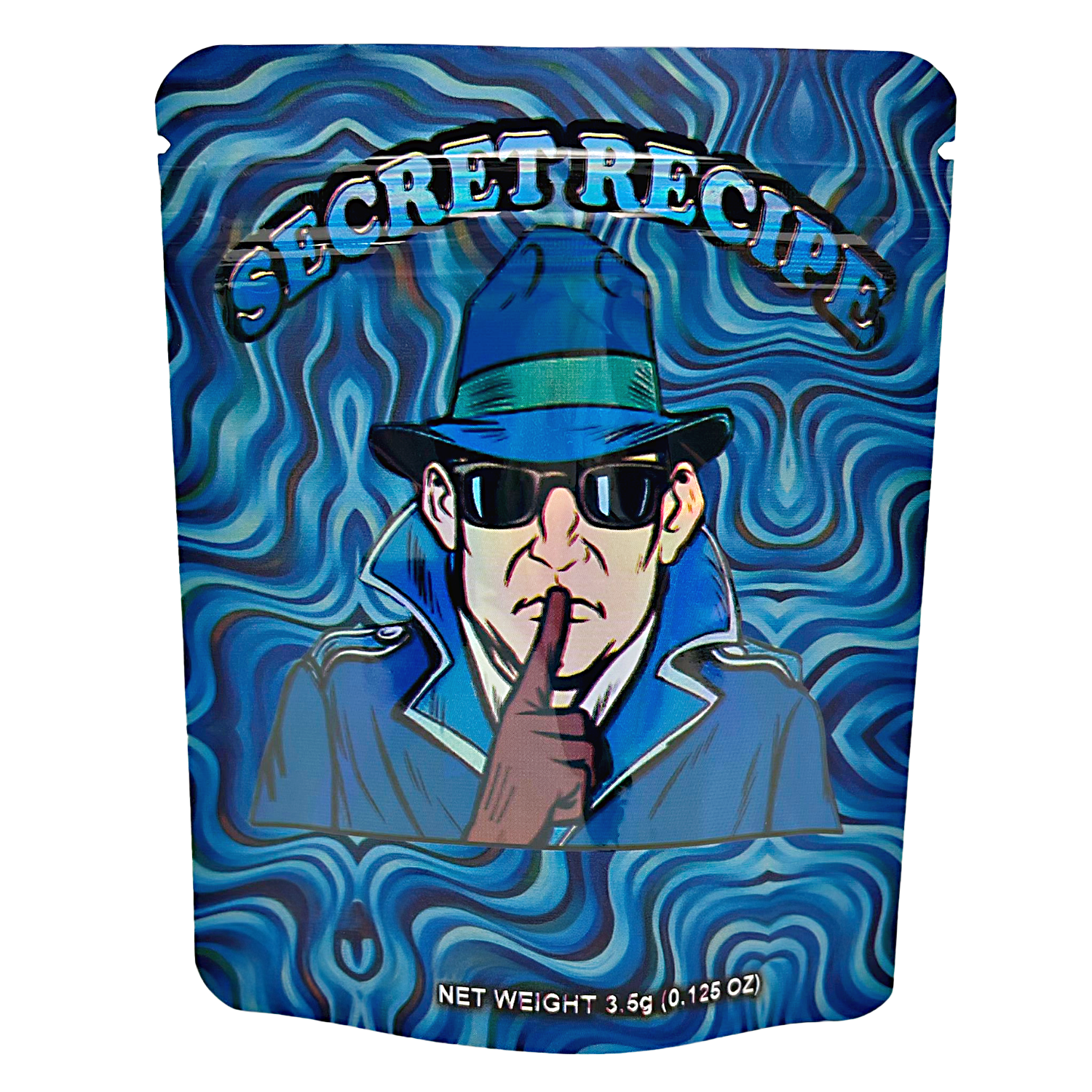 3.5 Gram Mylar Bag – Premium Smell-Proof Packaging – Secret Recipe (50 Count) CMB-35G-087