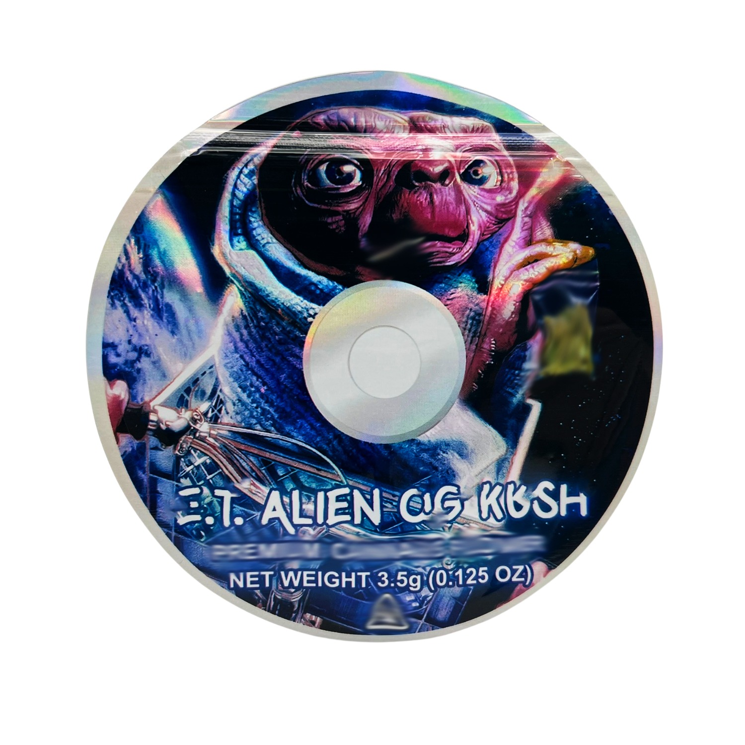 3.5 Gram Mylar Bag – Premium Mylar DVD Bag Only – DVDMB-35-011