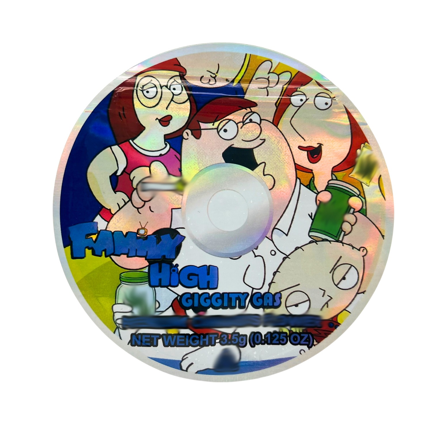 3.5 Gram Mylar Bag – Premium Mylar DVD Bag Only – DVDMB-35-012