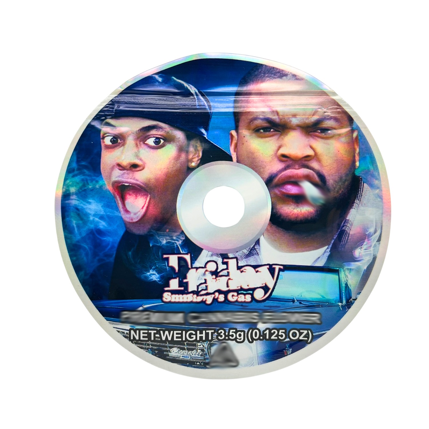 3.5 Gram Mylar Bag – Premium Mylar DVD Bag Only – DVDMB-35-014