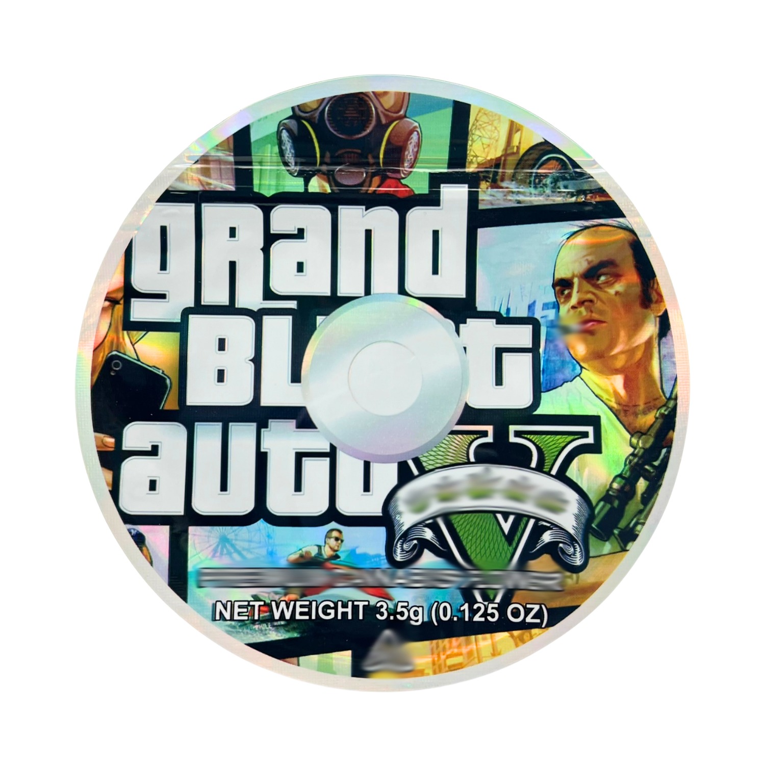 3.5 Gram Mylar Bag – Premium Mylar DVD Bag Only – DVDMB-35-017