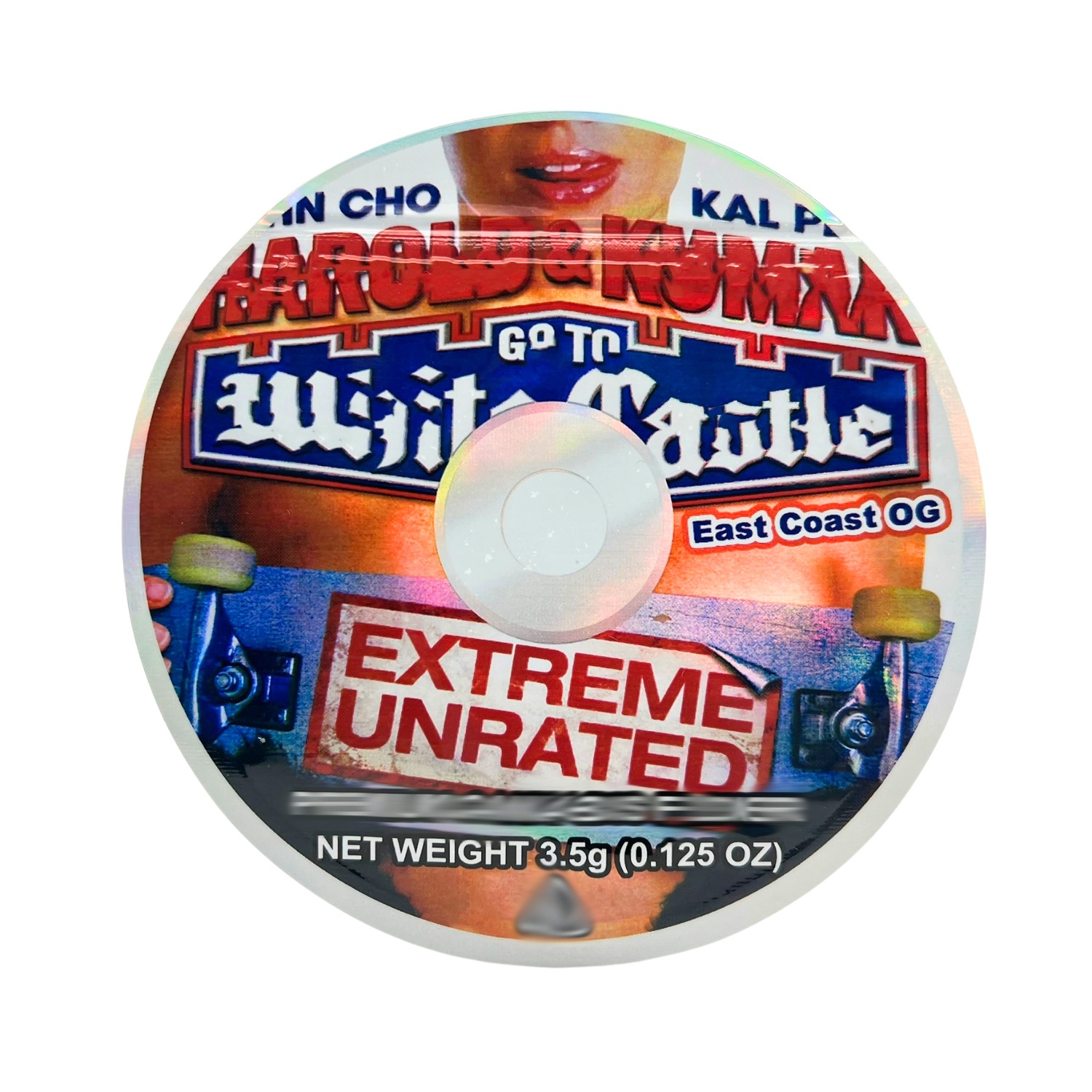 3.5 Gram Mylar Bag – Premium Mylar DVD Bag Only – DVDMB-35-019