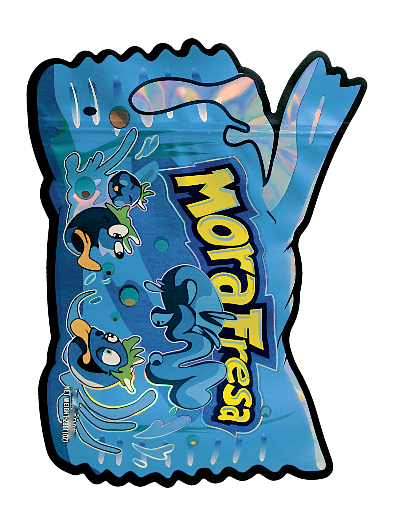 28 Gram Mylar Bag – Premium Smell-Proof Flower Packaging – Mora Fresa (50 Count) MB-28-029