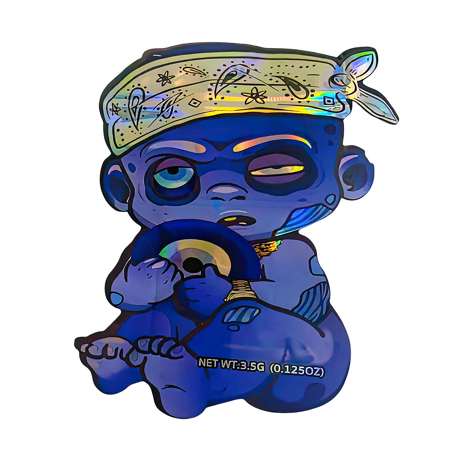 3.5g Shaped Mylar Bag (50 Count) ICFMF High Tolerance MB35-SHAPE-003