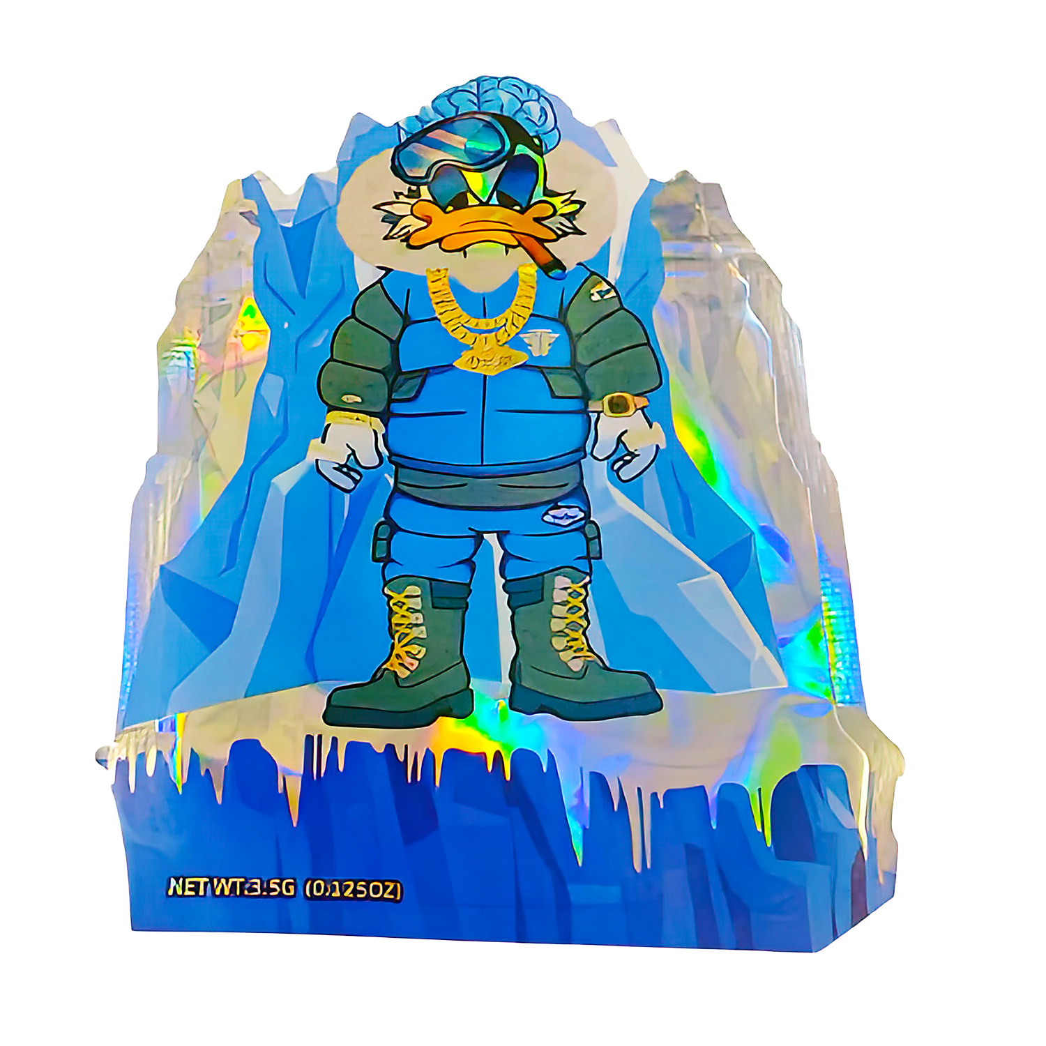 3.5g Shaped Mylar Bag (50 Count) Trappin Nino Boyz MB35-SHAPE-071