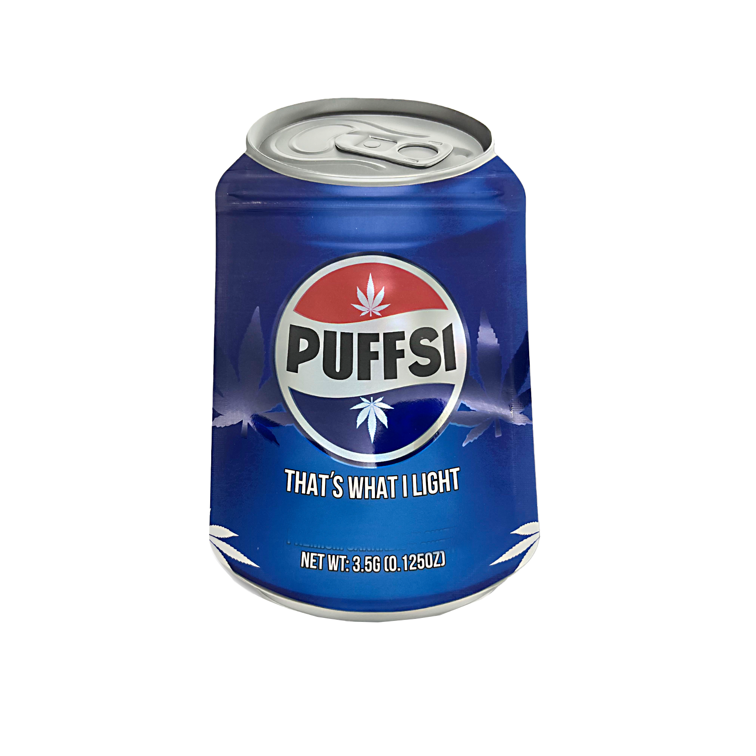 3.5g Shaped Mylar Bag – Premium Smell-Proof Packaging – Puffsi (50 Count) SCSMB-35-002