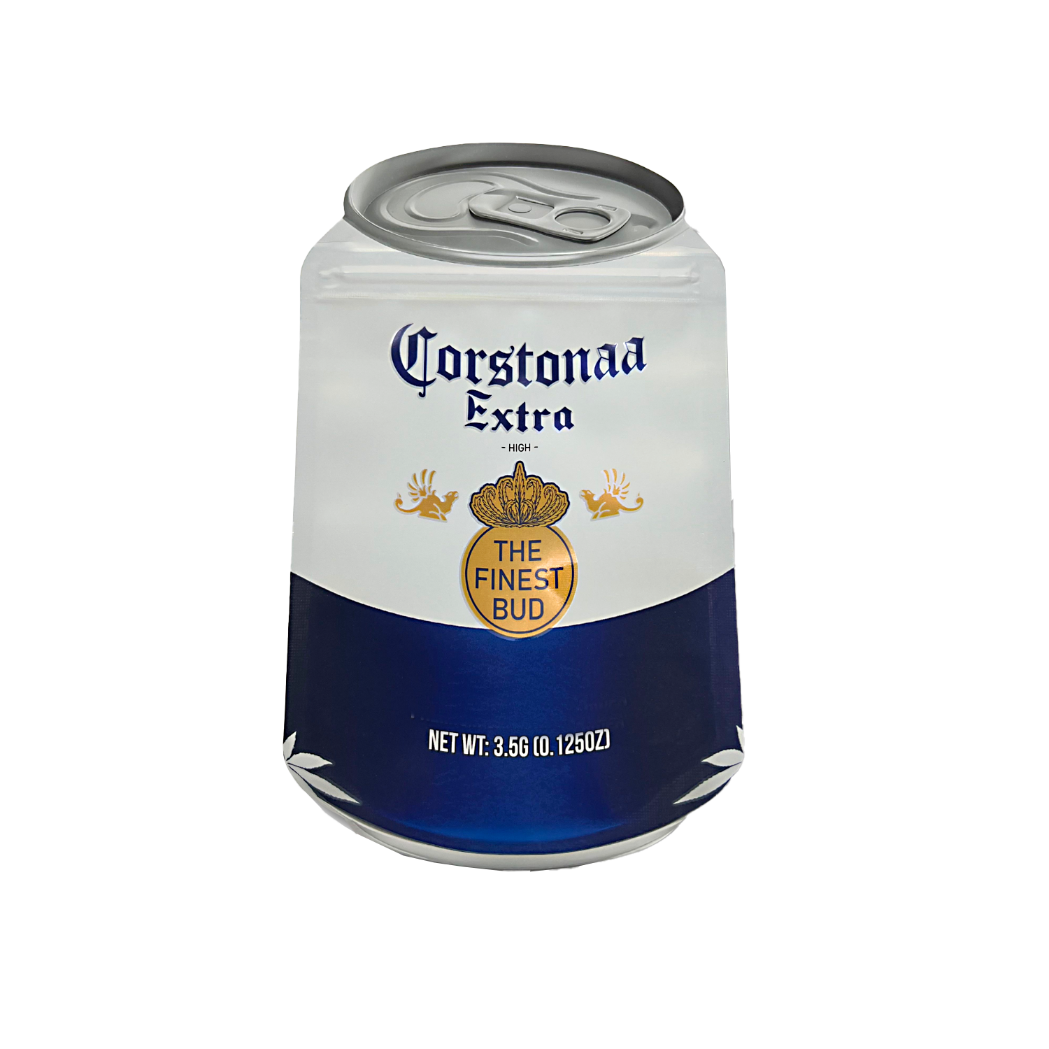 3.5g Shaped Mylar Bag – Premium Smell-Proof Packaging – Corstonaa Extra (50 Count) SCSMB-35-004