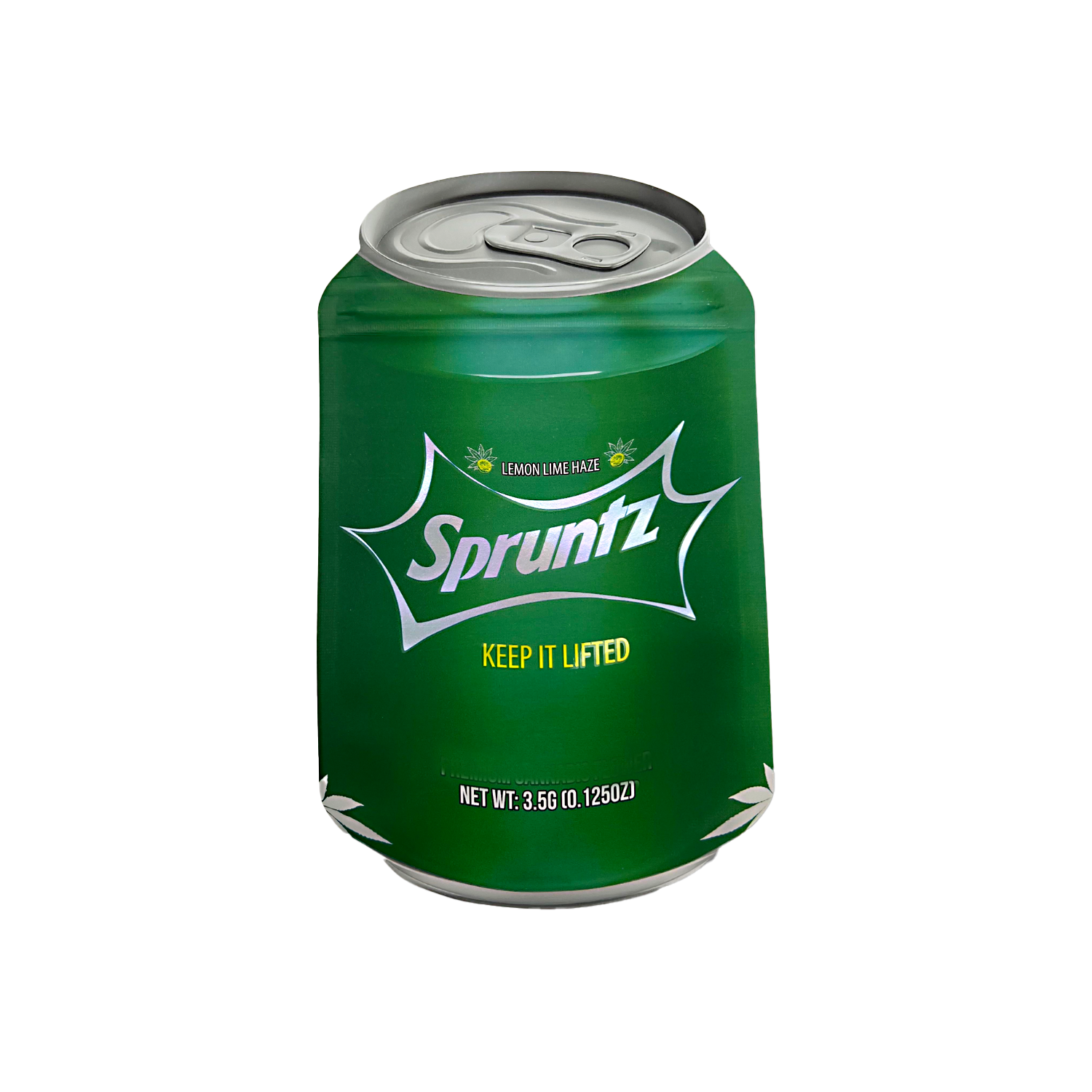 3.5g Shaped Mylar Bag – Premium Smell-Proof Packaging – Spruntz (50 Count) SCSMB-35-010