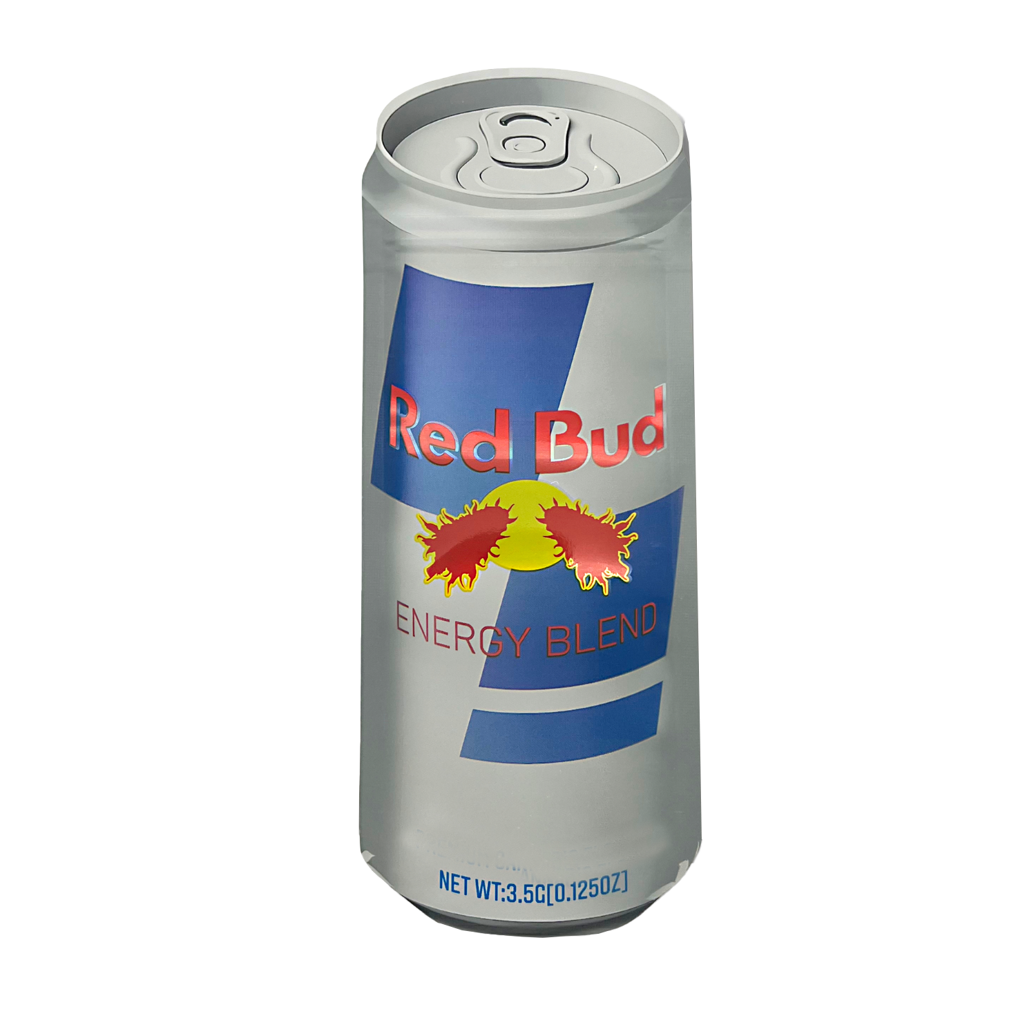 3.5g Shaped Mylar Bag – Premium Smell-Proof Packaging – Red Bud (50 Count) SCSMB-35-016