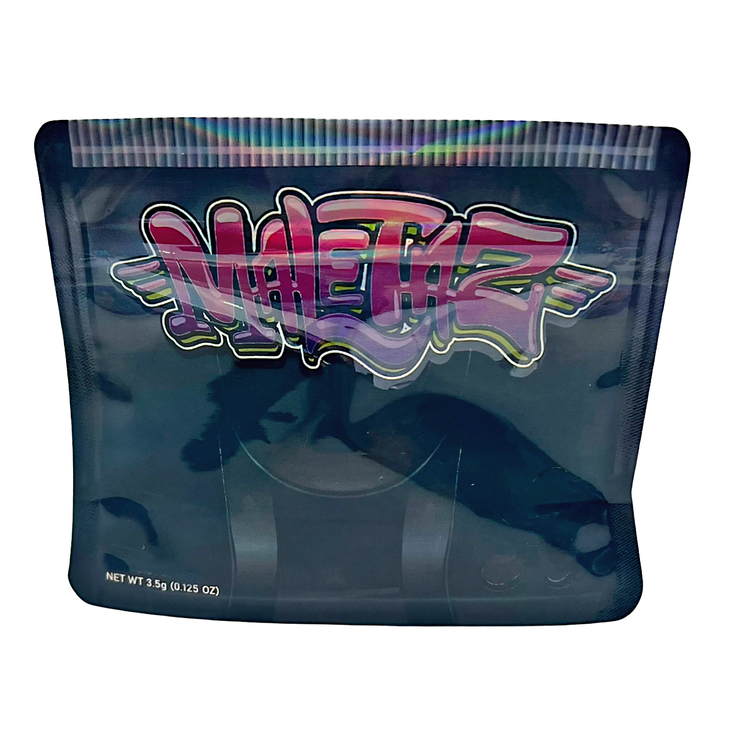 3.5g Shaped Mylar Bag – Premium Smell-Proof Packaging – Maletaz (50 Count) SMB-35G-053