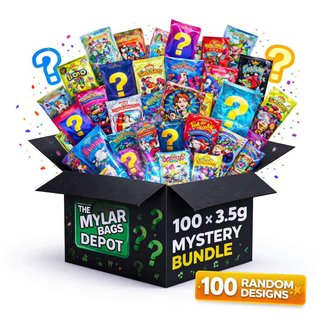 100 Pack Mix Assorted Decorative Storage Organizers – Small (3.5” x 5”)