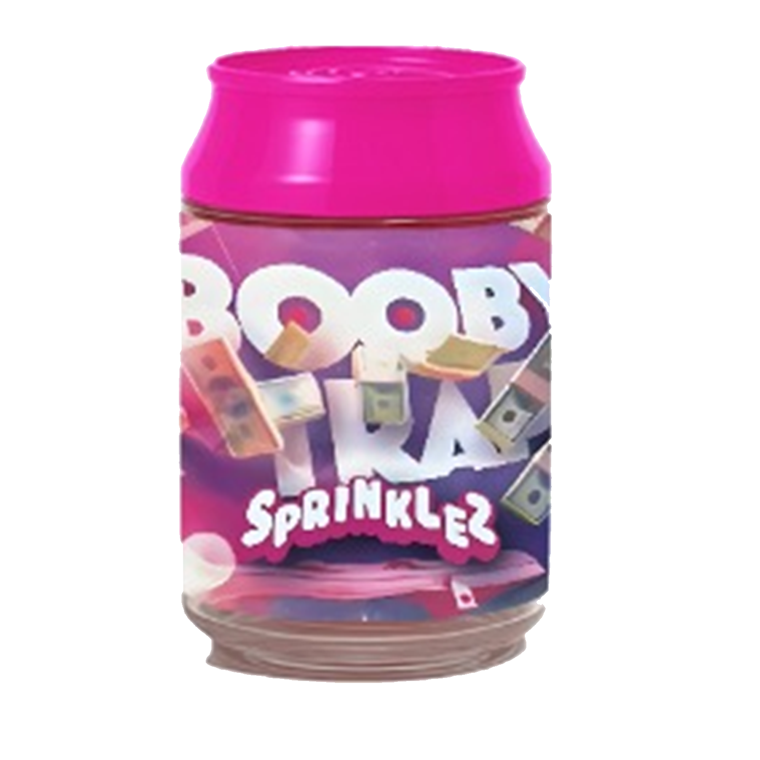 3.5g Plastic Soda Can Jar – (12 Count) Booty Trap Sprinklez CJ-35-031