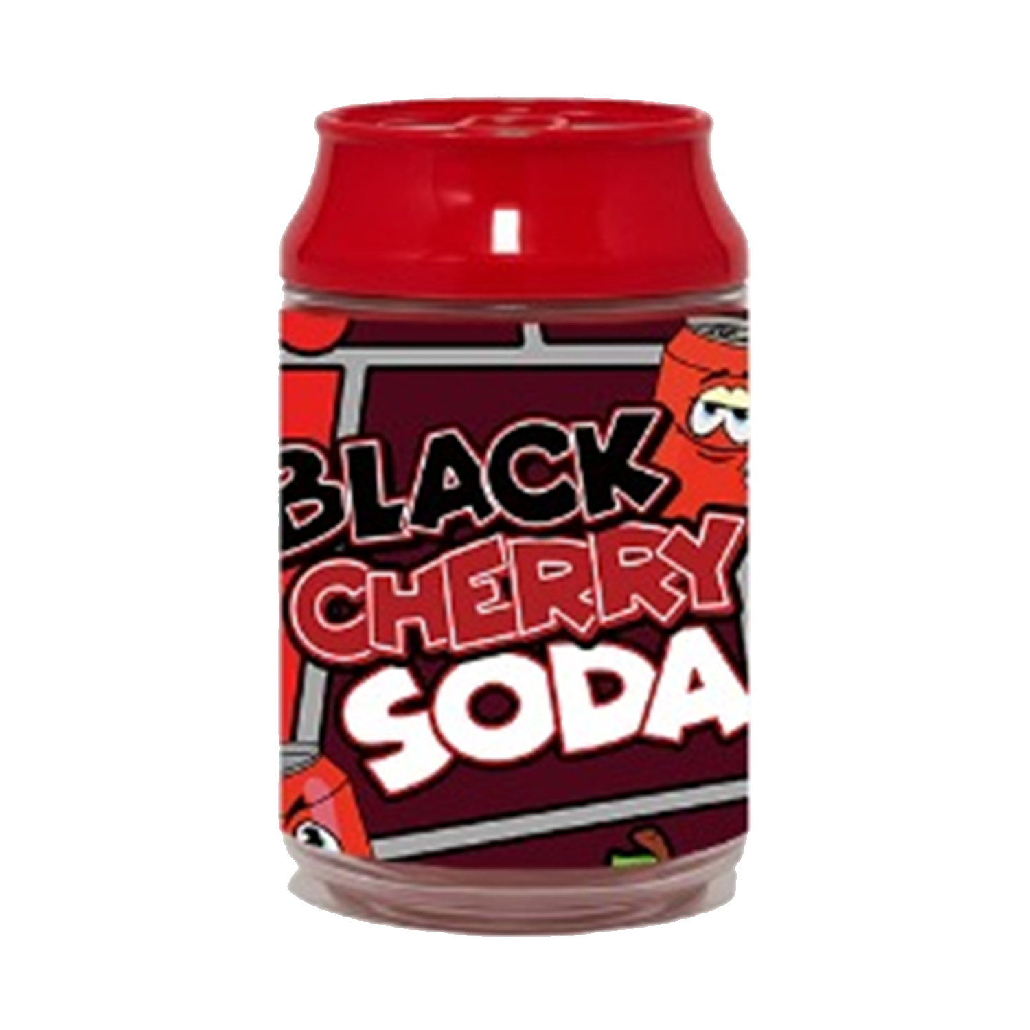 3.5g Plastic Soda Can Jar – (12 Count) Black Cherry Soda CJ-35-036