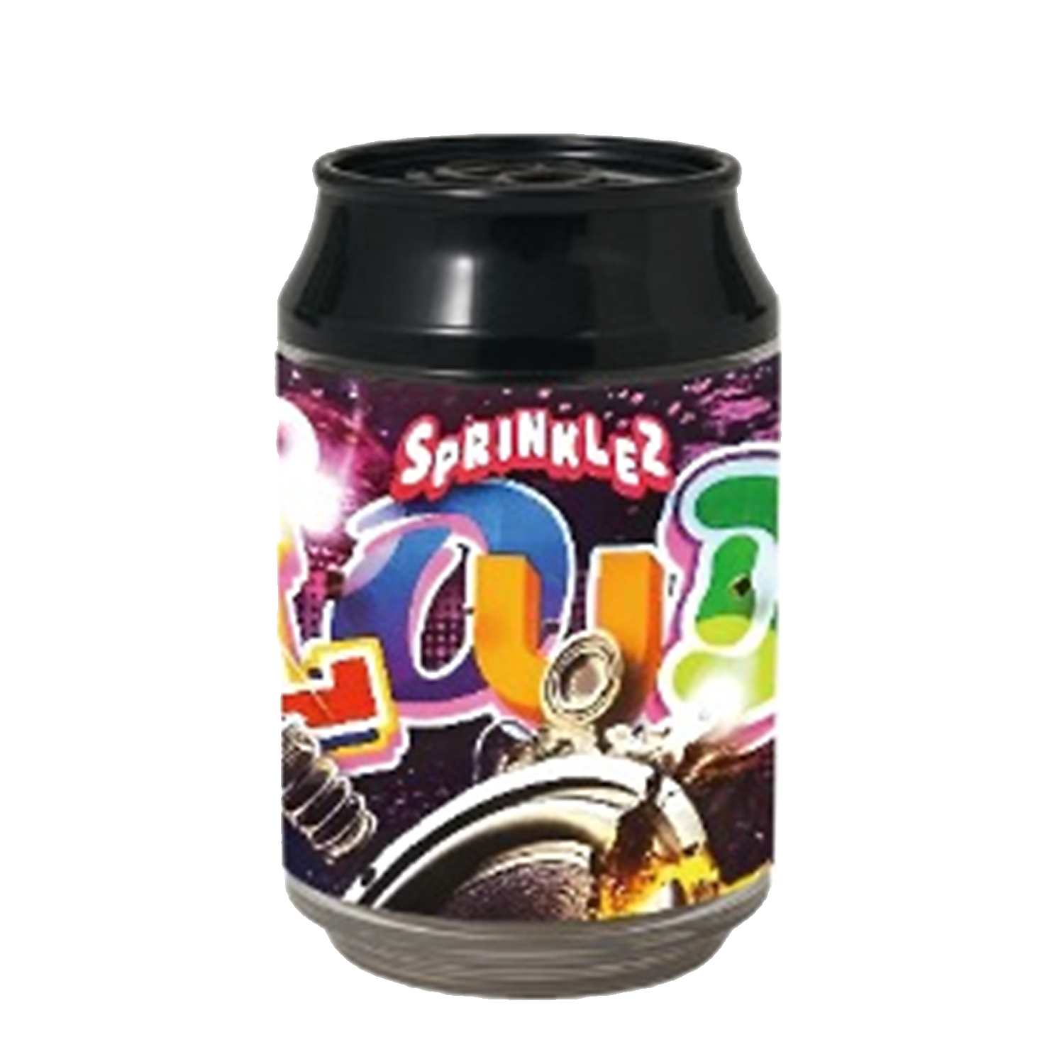 3.5g Plastic Soda Can Jar – (12 Count) Loud Sprinklez CJ-35-039
