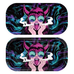 GLMT-011 Mini Magnetic 3D Tray with Lid – Get Lost Red Horn Girl