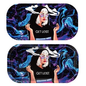 GLMT-013 Mini Magnetic 3D Tray with Lid – Get Lost Smoking Nun
