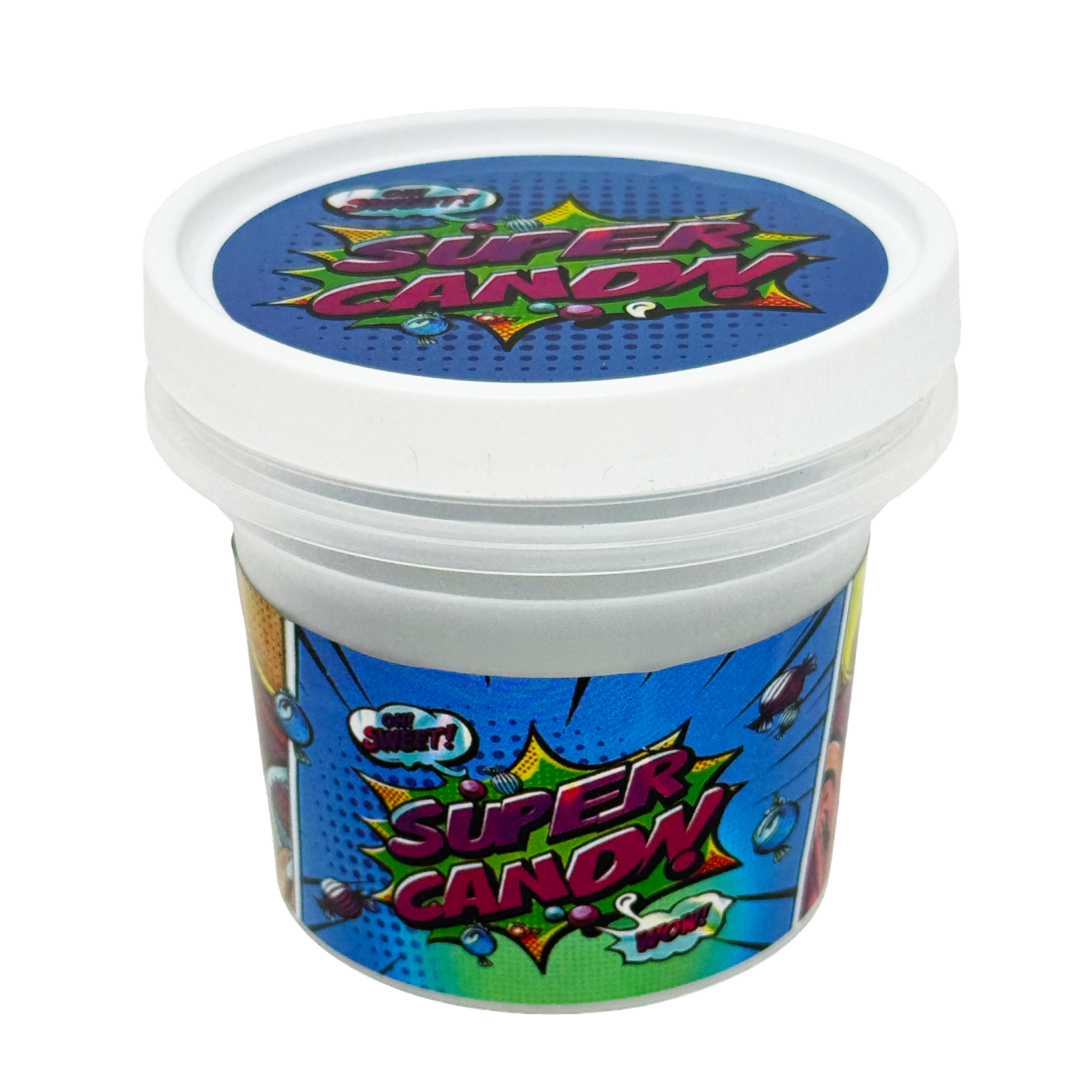 (12 Count) Empty Ice Cream Style Storage Jars (Style 006) Super Candy