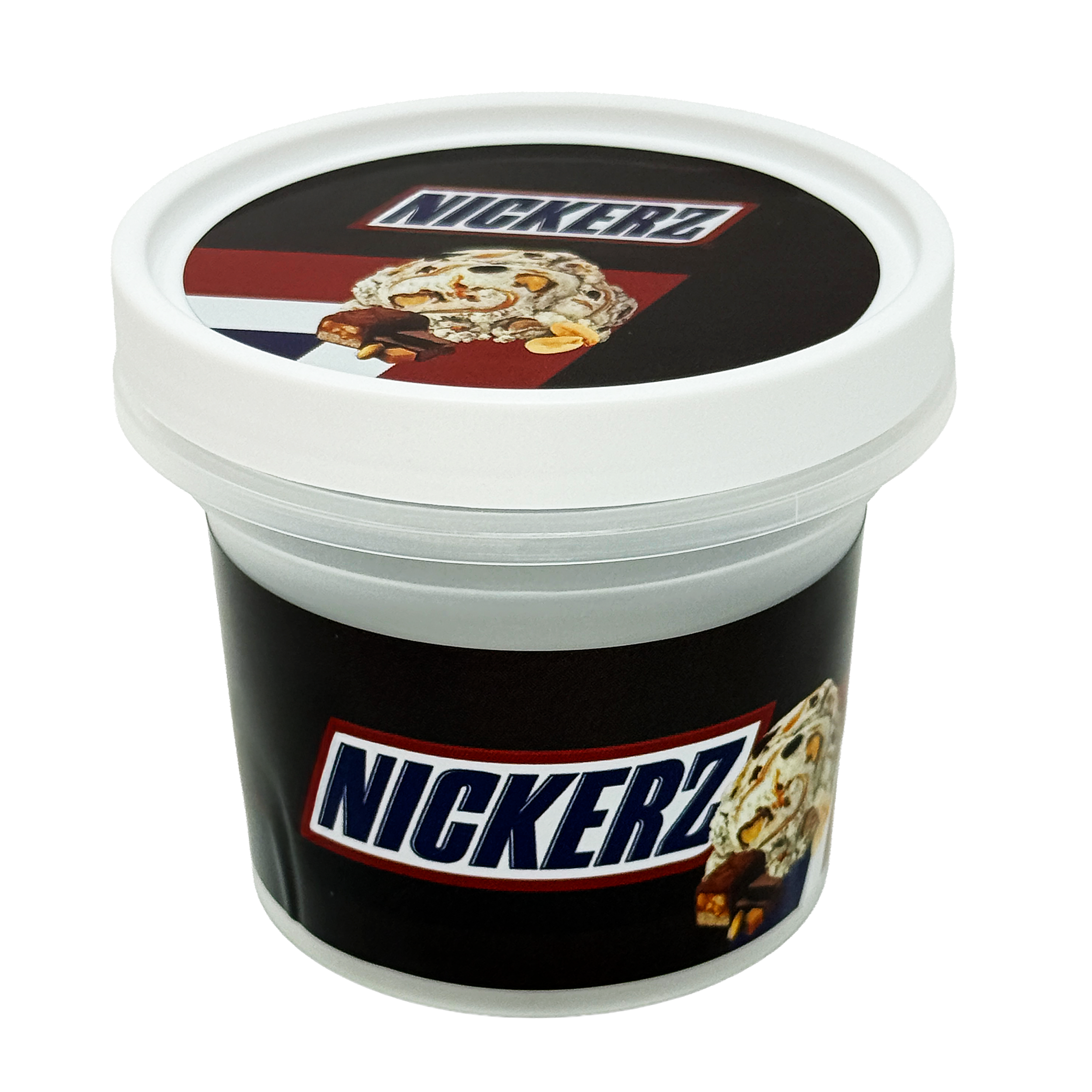 (12 Count) Empty Ice Cream Style Storage Jars (Style 007) Snickerz