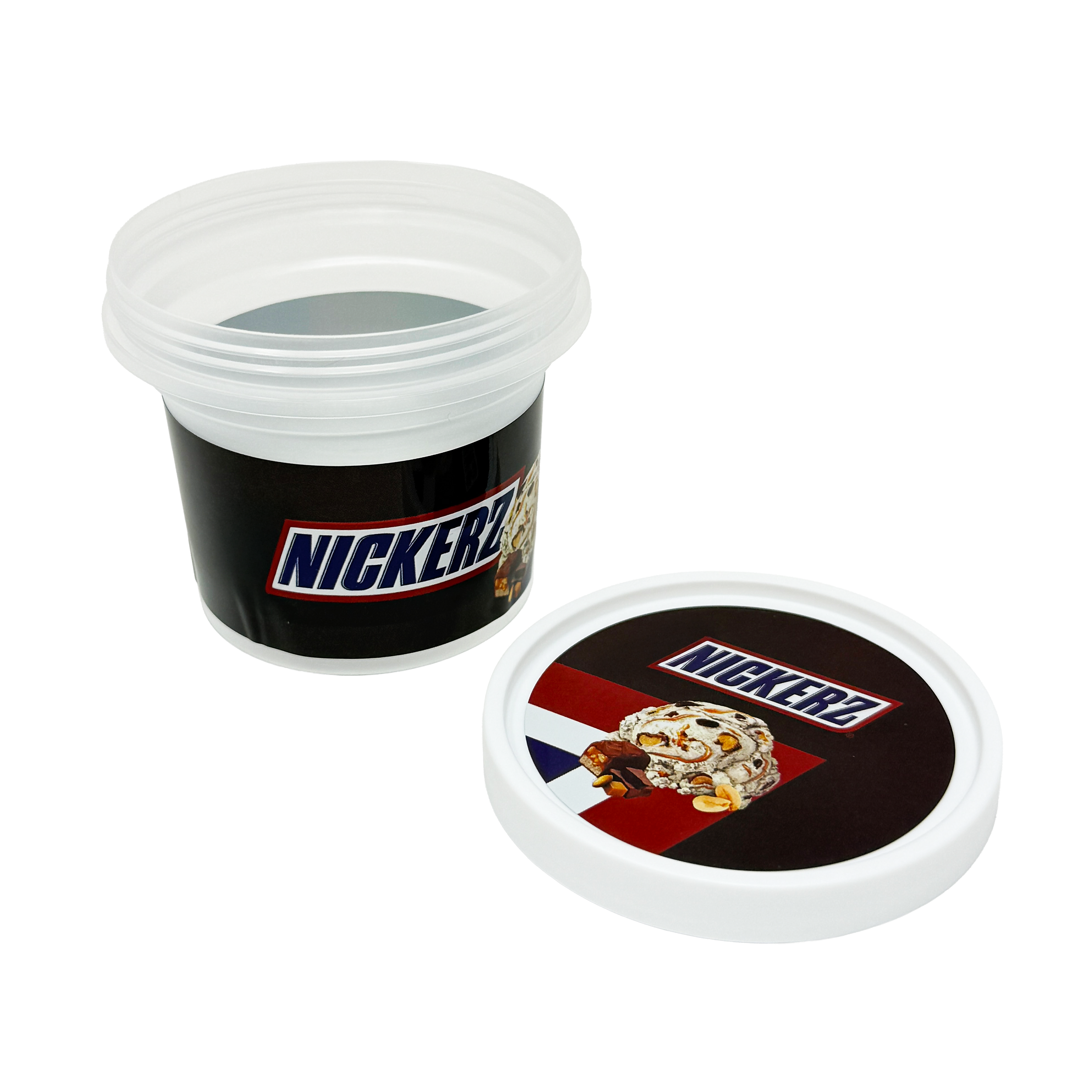 (12 Count) Empty Ice Cream Style Storage Jars (Style 007) Snickerz - Image 3