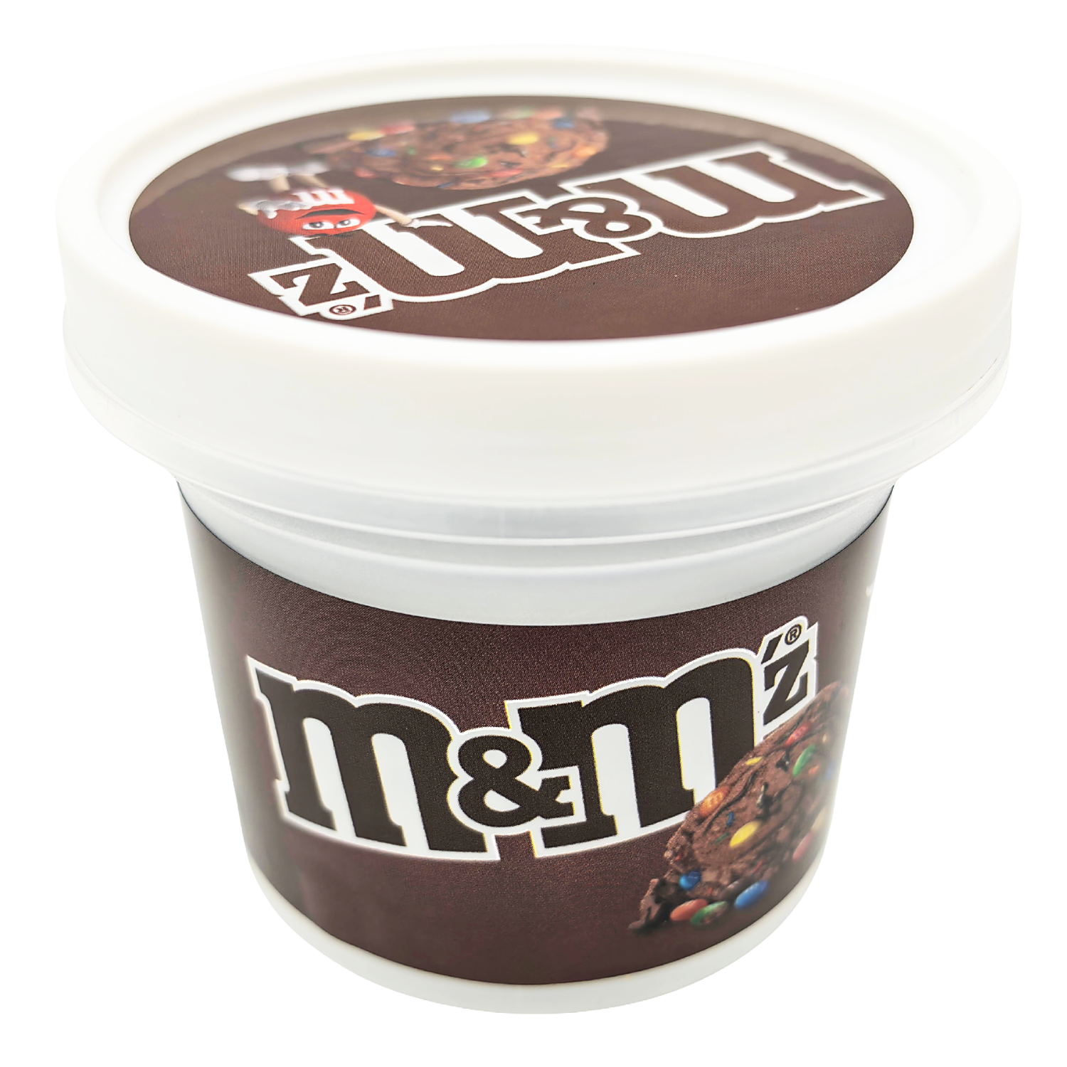 (12 Count) Empty Ice Cream Style Storage Jars (Style 012) M&M’s Chocolate