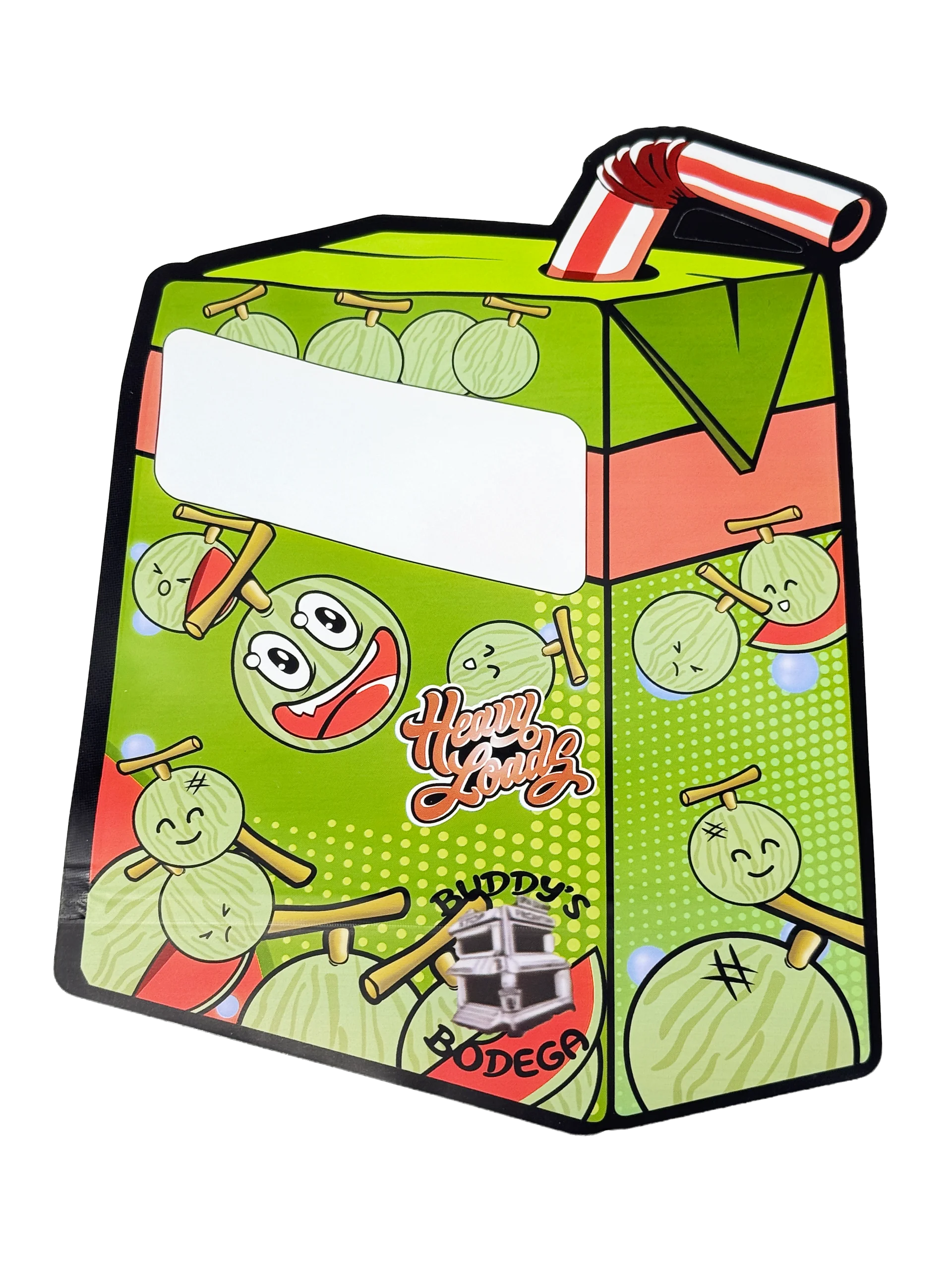 28 Gram Mylar Bag – Premium Smell-Proof Flower Packaging - Japanese Melons(50 Count) MB-28-039 - Image 2