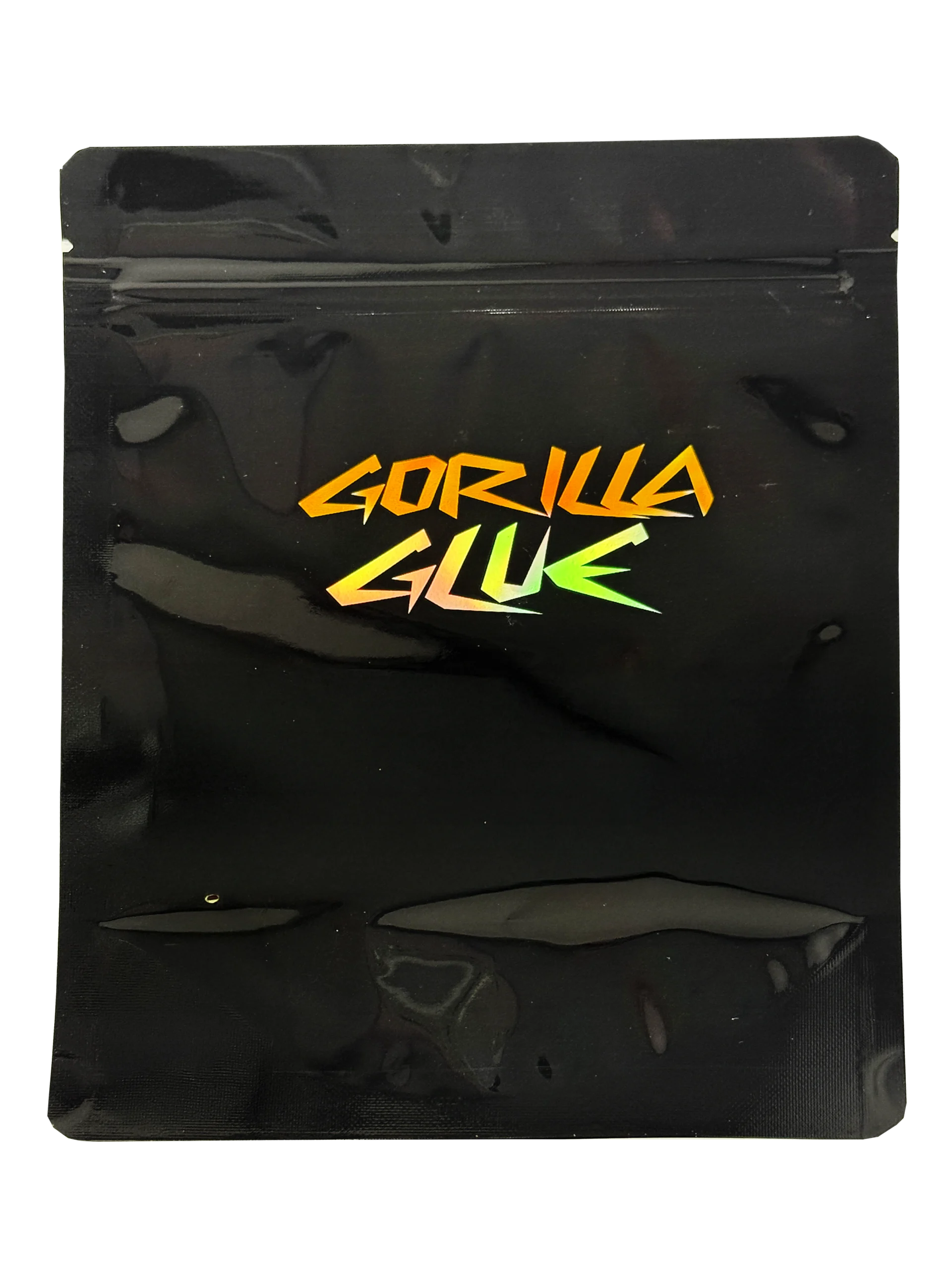 28 Gram Mylar Bag – Premium Smell-Proof Flower Packaging - Gorilla Glue (50 Count) MB-28G-052 - Image 2