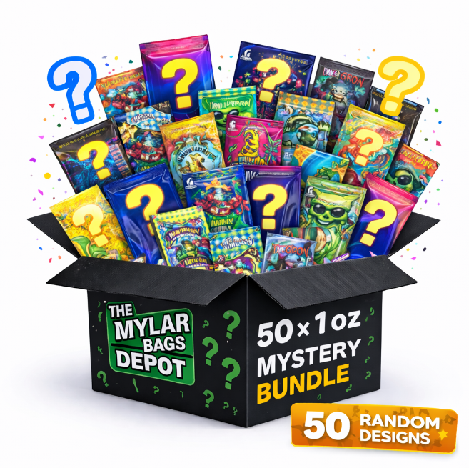 50 Pack Mix Assorted Decorative Storage Organizers – Large (6” x 8”)