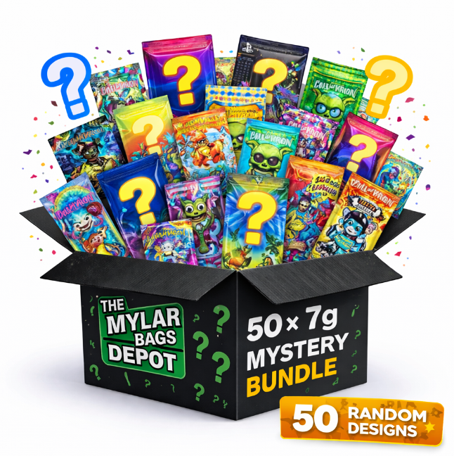 50 Pack Mix Assorted Decorative Storage Organizers – Medium (4” x 6.25”)