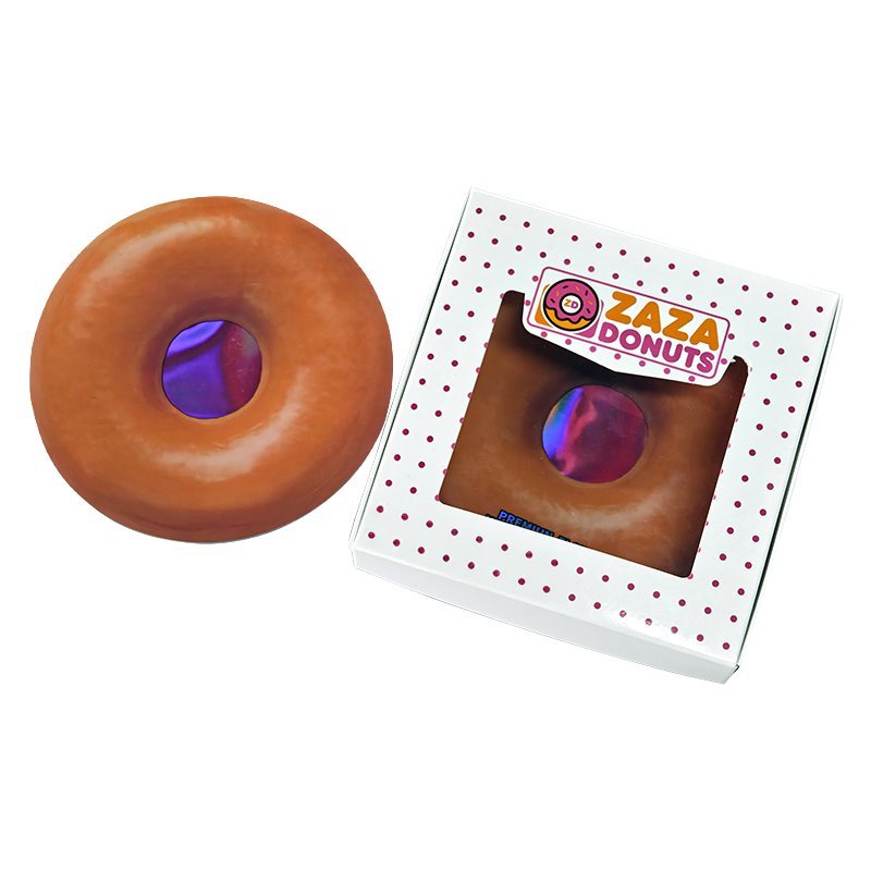 (12 Count) Donut-Themed Gift Box Set - Za Za Donuts - Glazed DNB-SHAPED-003 - Image 5