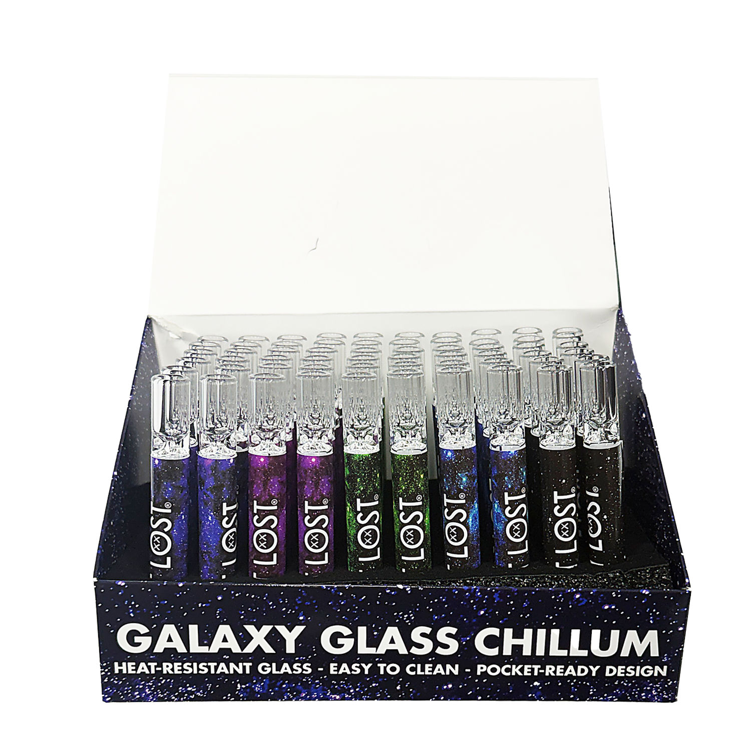 GGC-001 - Get Lost Galaxy Glass Chillum (60 Count) - Image 5