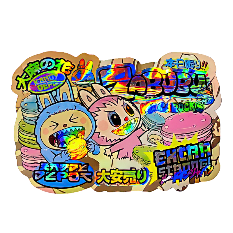 50 Pack – 3.5G Shaped Mylar Bags – Kandy Depo Zabubu – MB35-SHAPE-135