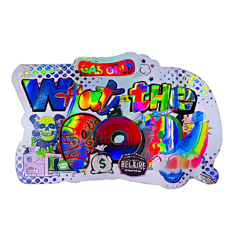 50 Pack – 3.5G Shaped Mylar Bags – Gas Only What The Pop – MB35-SHAPE-143