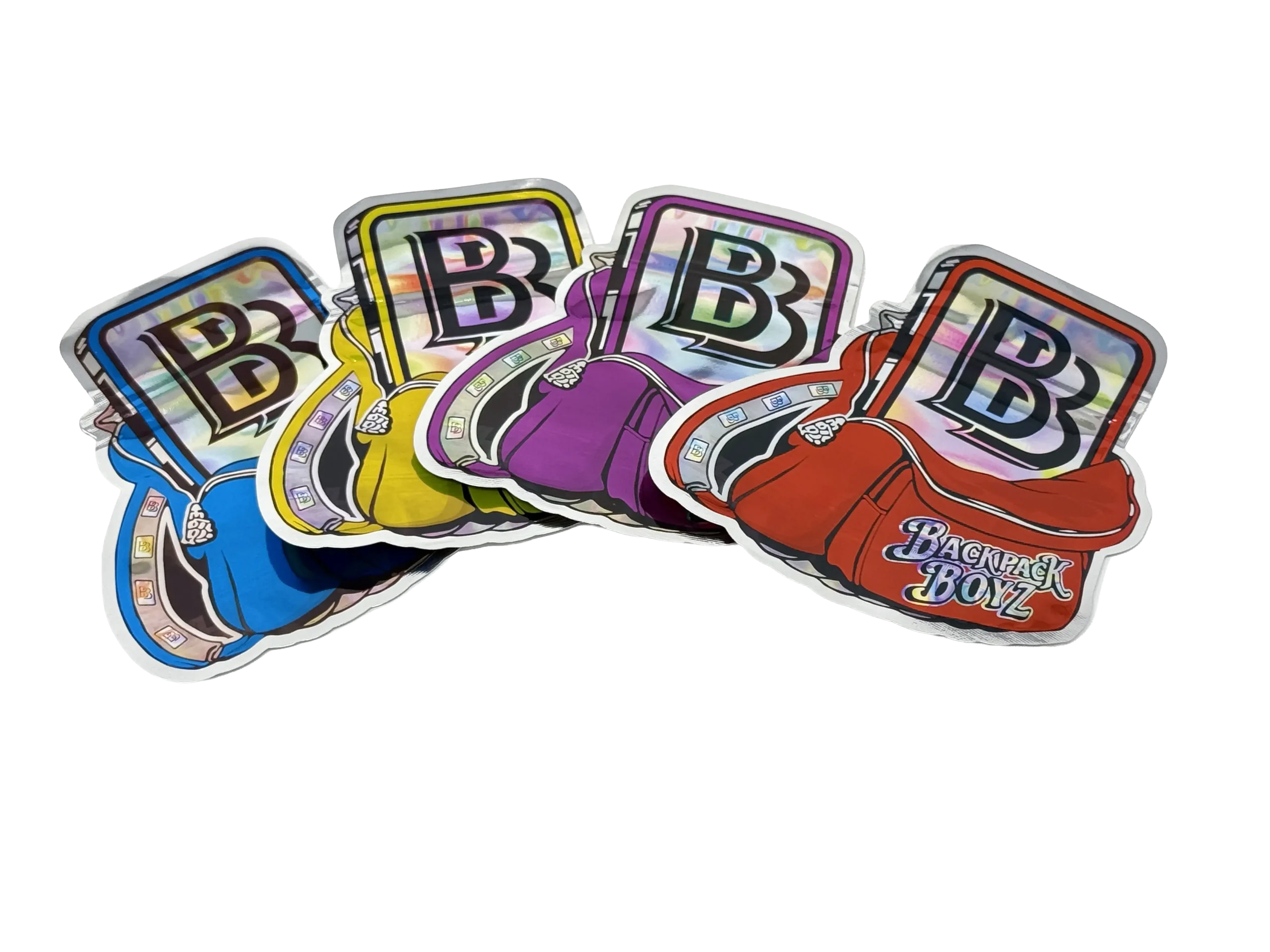 (50 Pack) 3.5 Mylar Bag Mix Collection (BACKPACK BOYZ)