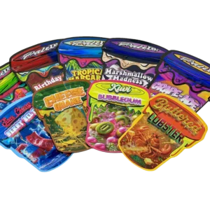 (50 Count) 3.5g Mylar Bags Mix Designs (PALETA)