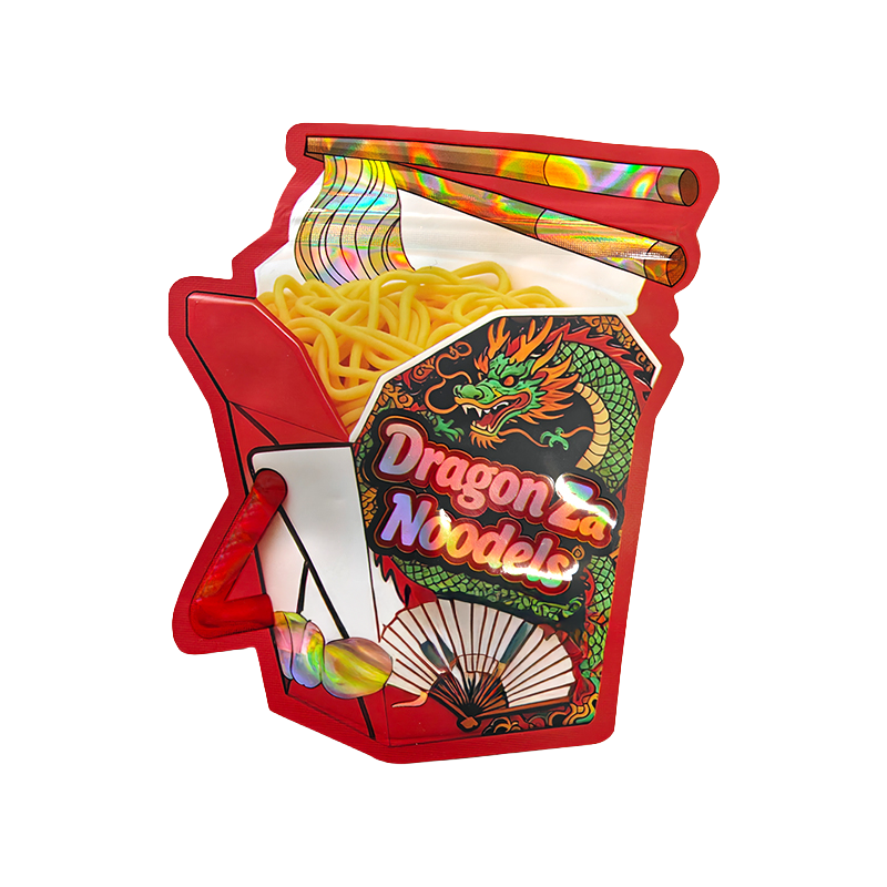 (12 Count) Noodle-Themed Takeout Style Gift Box Set - Dragon Za Noodels NNB-SHAPED-001 - Image 5