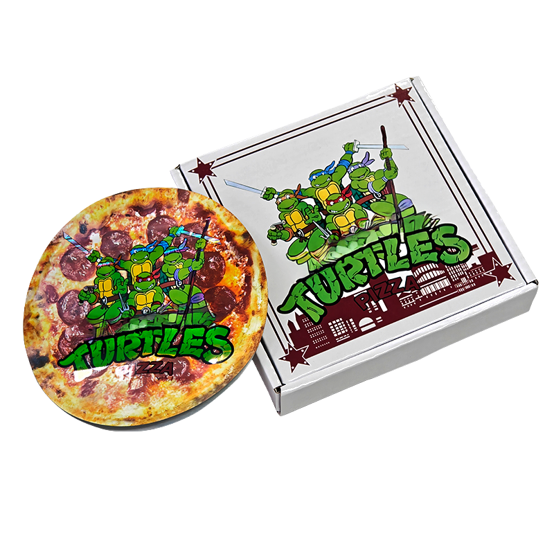 (12 Count) Pizza-Themed Gift Box Set – TMN Turtle’s Edition PNB-SHAPED-004
