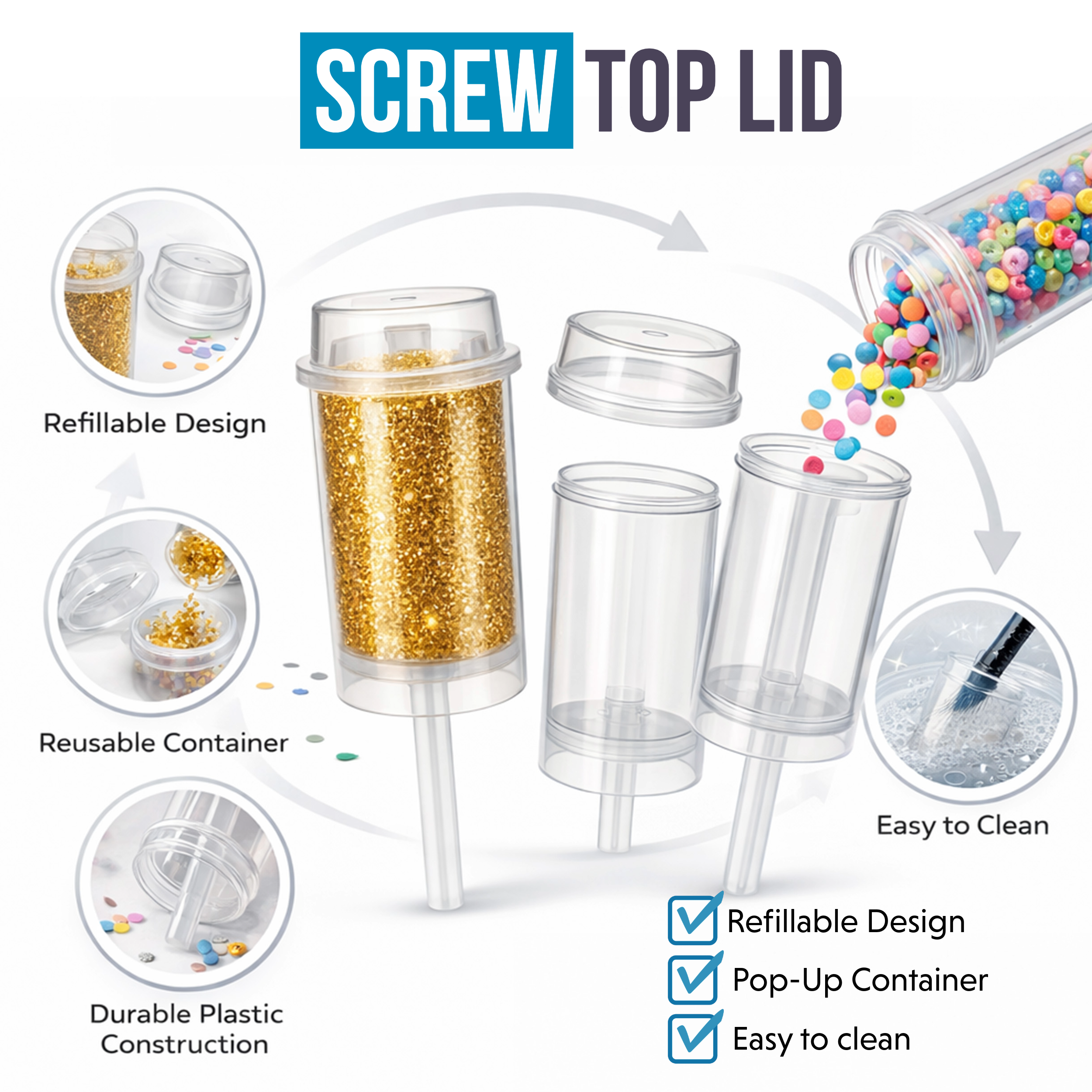 10 Pack - 3.5g Push-Up Jar - Plum Popperz - PUC-10PK-038 - Image 9