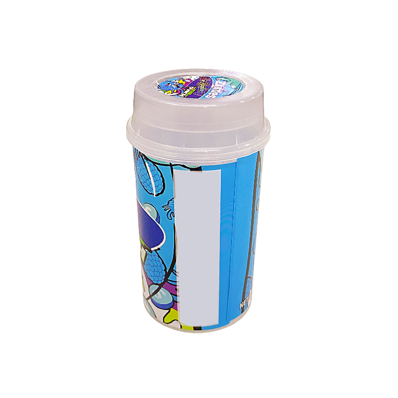 10 Pack - 3.5g Push-Up Jar - Zkittles Blue Raspberry Zour Punch - PUC-10PK-034 - Image 3